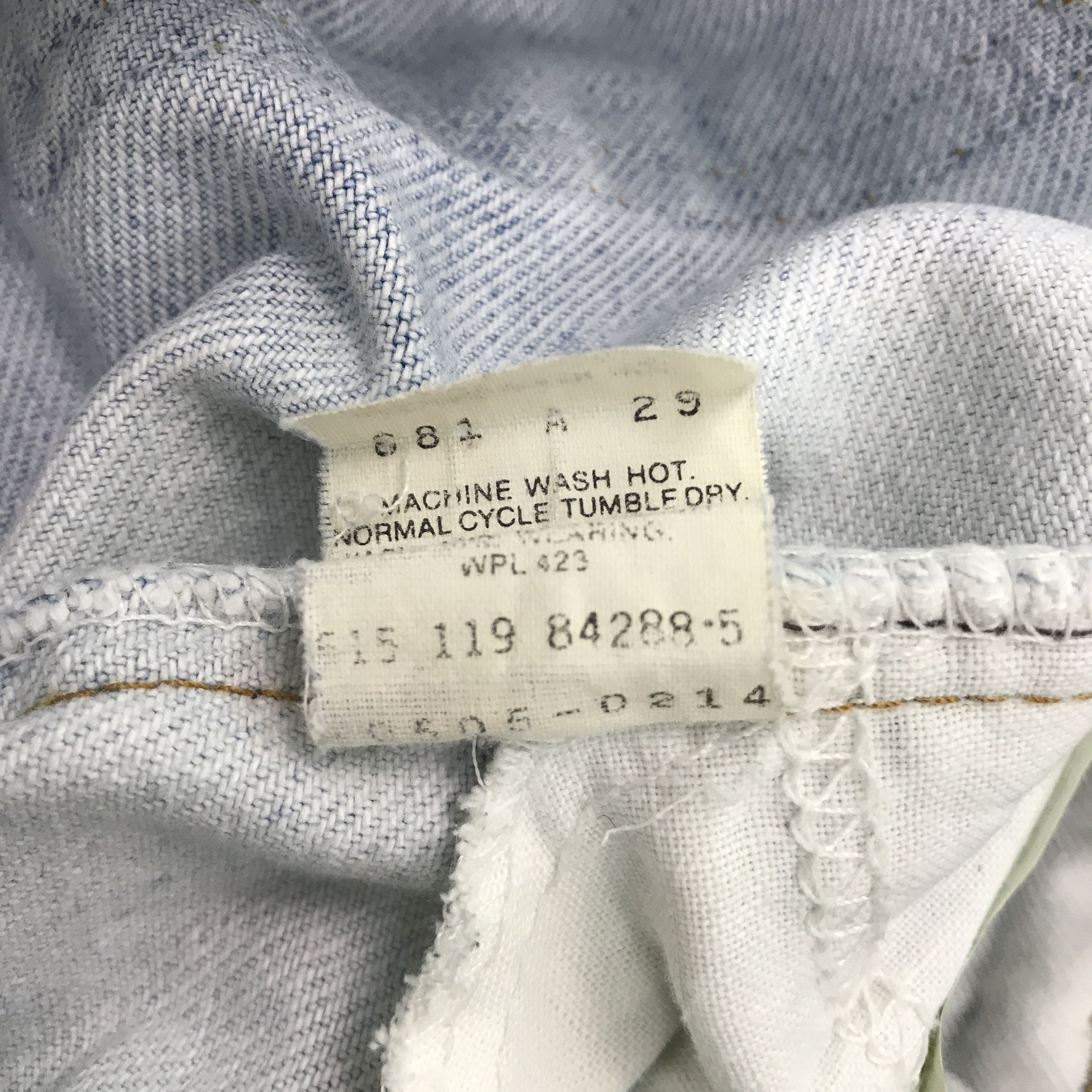 Levi's × Vintage Vintage Levi's Distressed Light Wash Denim pants Size US 27 - 13 Thumbnail