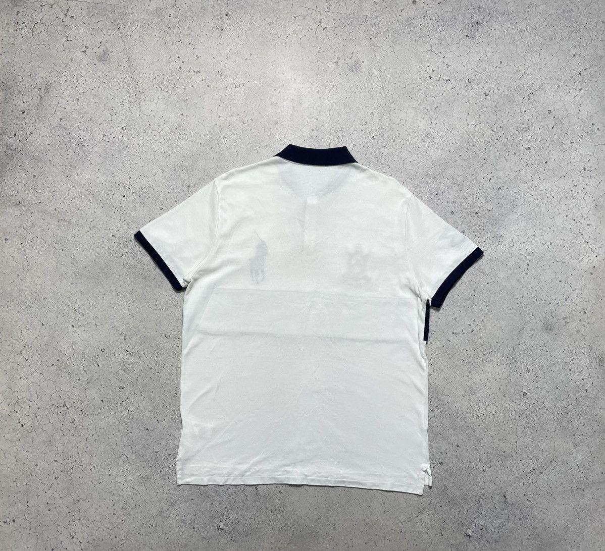 [良品] RalphLaurenラルフローレン　ビッグポニー　y2k ホワイト3 y2k ポロラルフローレン 白 ビッグポニー S - メルカリ
