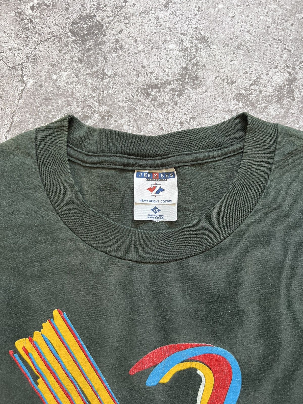 Band Tees × Jerzees × Vintage Vintage 1997 Elvis Presley Still Rockin 90s T-Shirt Size US XXL / EU 58 / 5 - 16 Thumbnail
