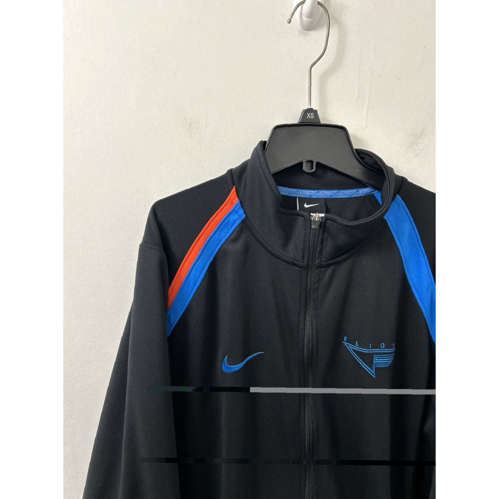Nike Nike Flight Track Jacket Mens XL Black Full Zip Basketball 439185-010 Size US XL / EU 56 / 4 - 4 Thumbnail