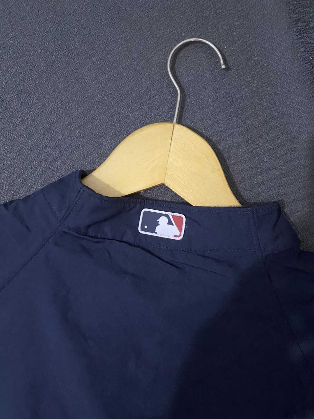 MLB New york yankees jacket mens medium blue 1/4 zip pullover Size US L / EU 52-54 / 3 - 11 Thumbnail