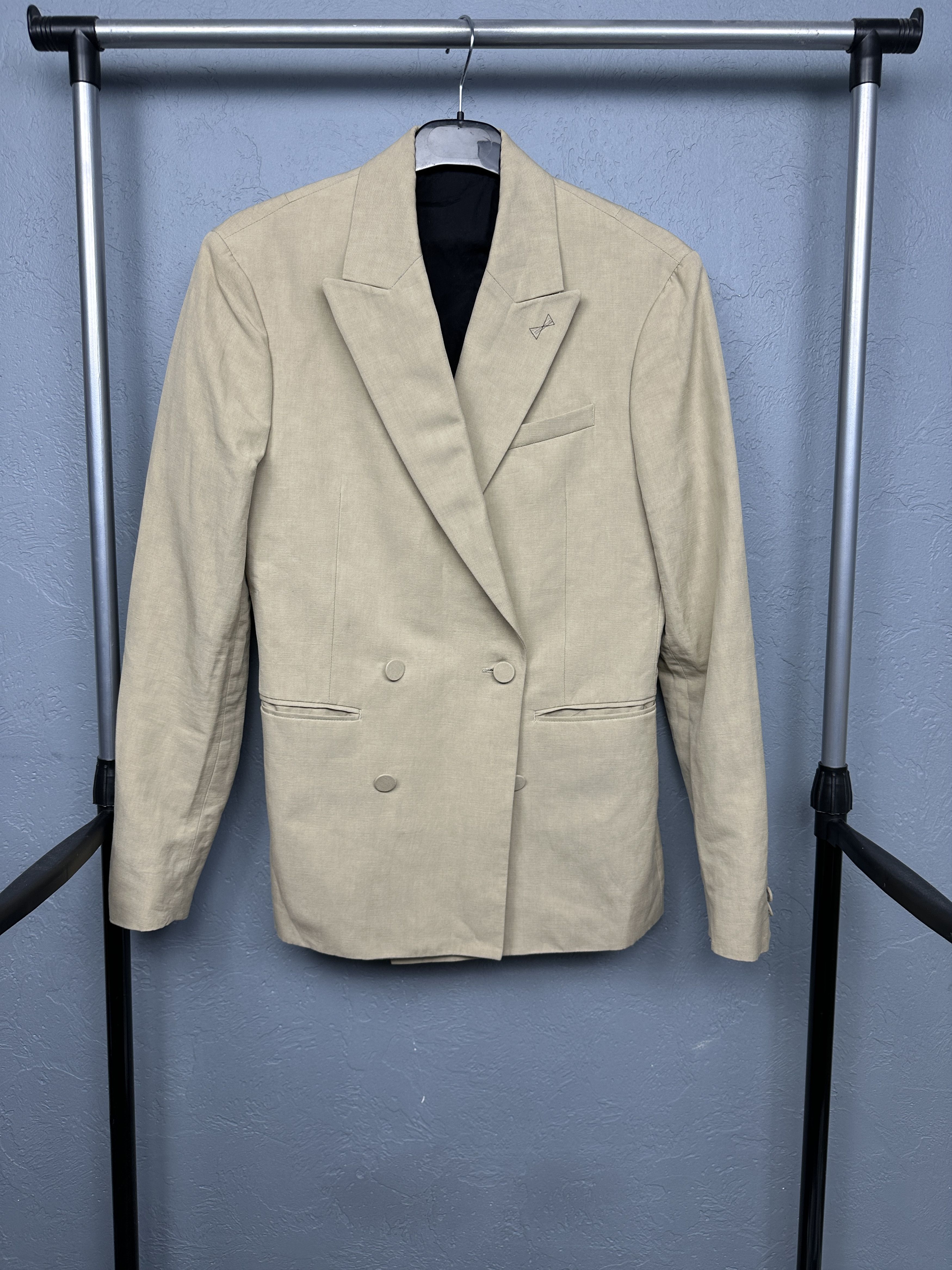 Allsaints Allsaints Mens Double Breasted Blazer Jacket Size US XS / EU 42 / 0 - 2 Thumbnail