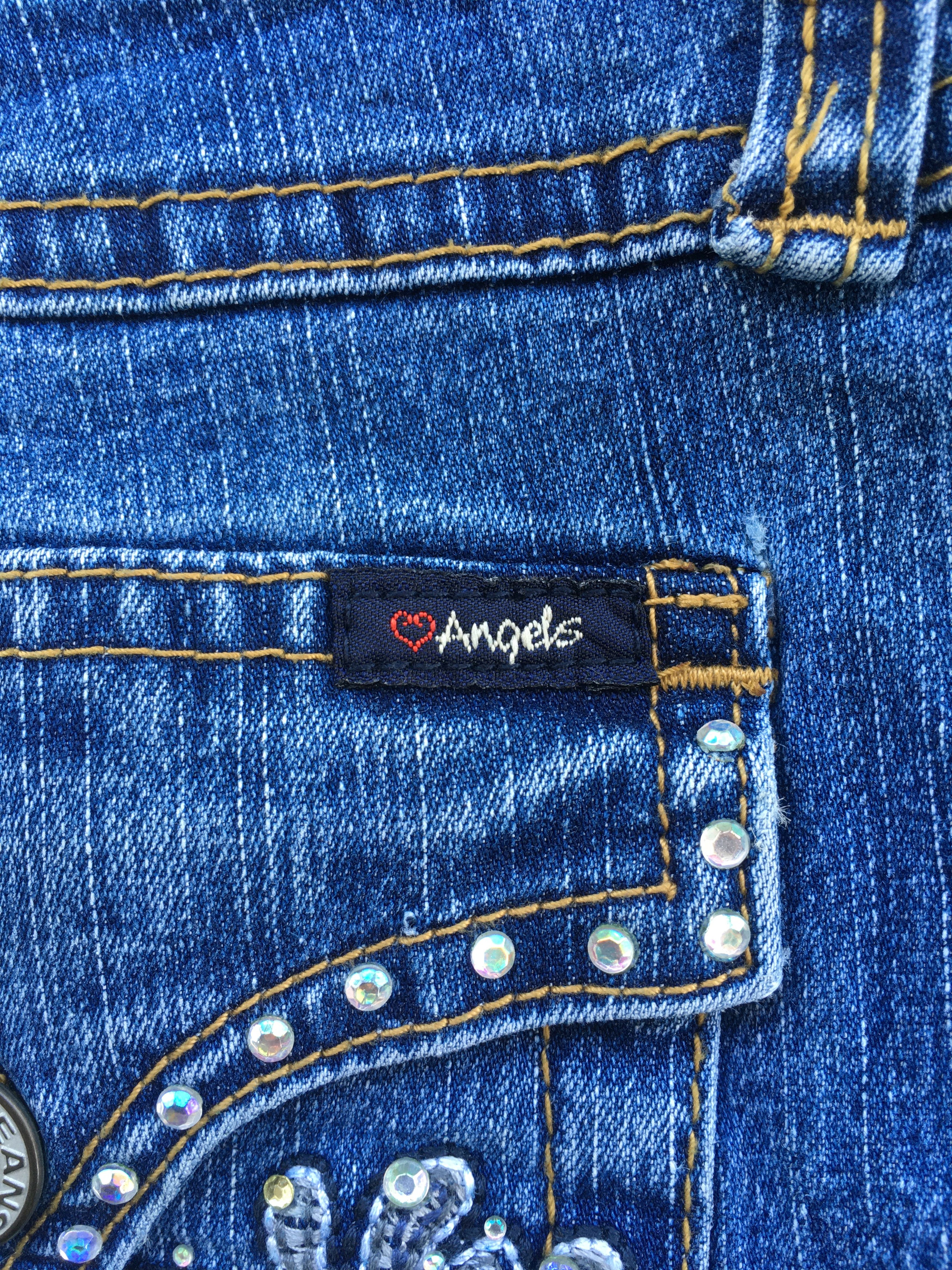 Designer × Jean Distressed Bootcut Stretch Jeans D-941 Size 26" / US 2 / IT 38 - 10 Thumbnail