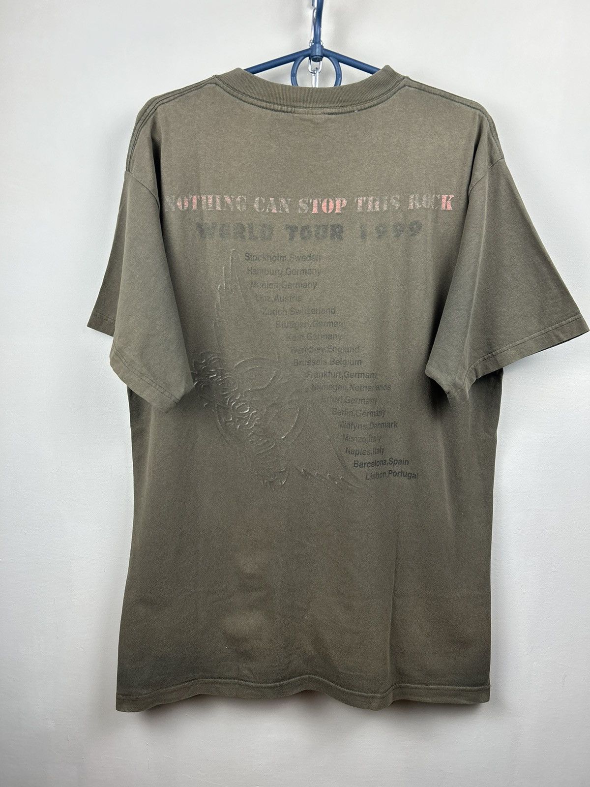 Band Tees Vintage 90s Aerosmith Aero Force One Tour World Tour 1999 Size US XL / EU 56 / 4 - 2 Thumbnail
