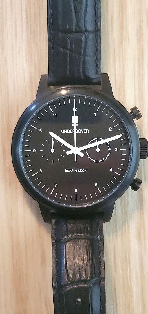 Undercover "FUCK THE CLOCK" Leather Watch Size ONE SIZE - 2 Thumbnail
