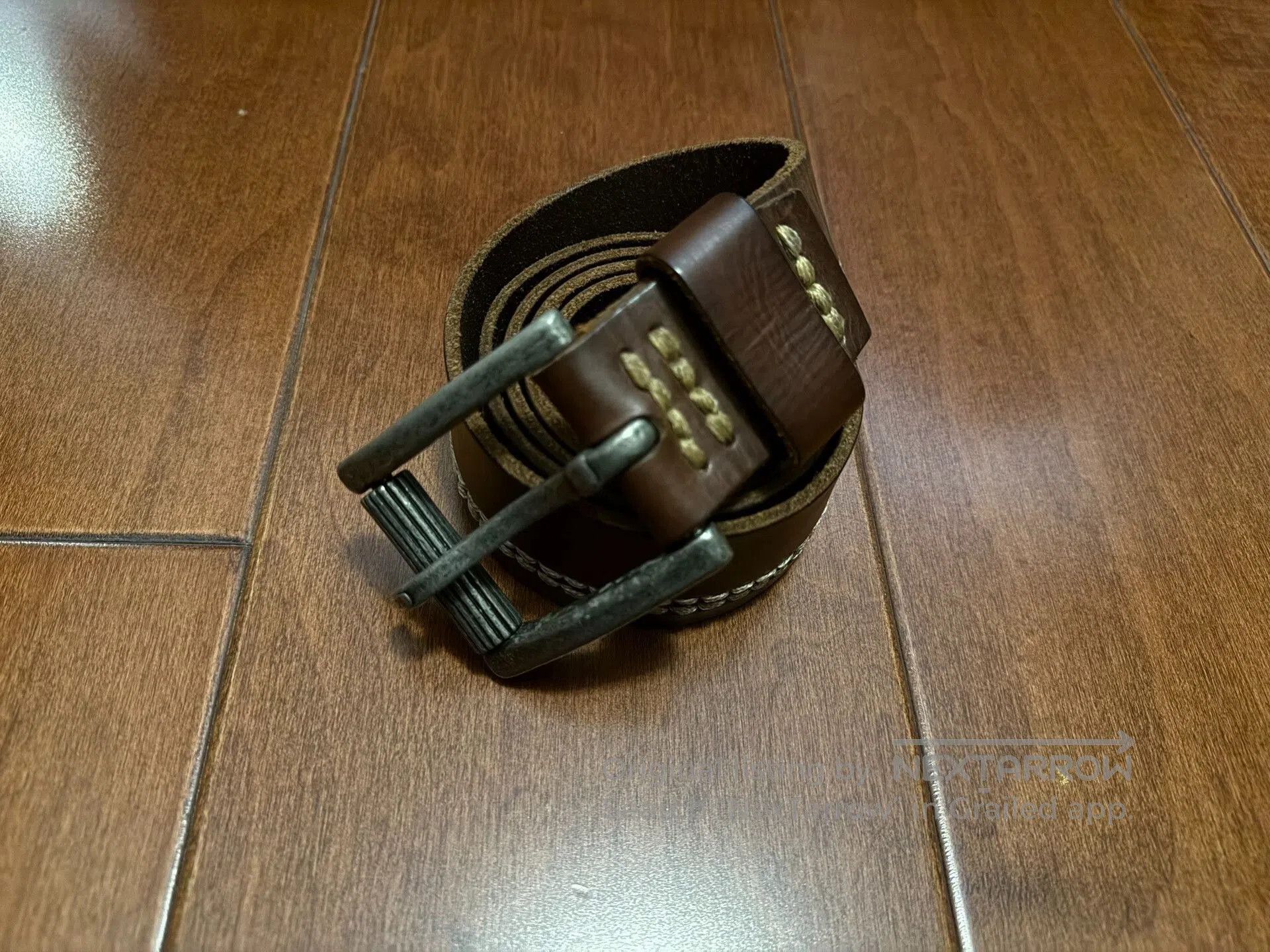 Ruehl No. 925 Ruehl No.925 AF Leather Belt. Size ONE SIZE - 1 Thumbnail