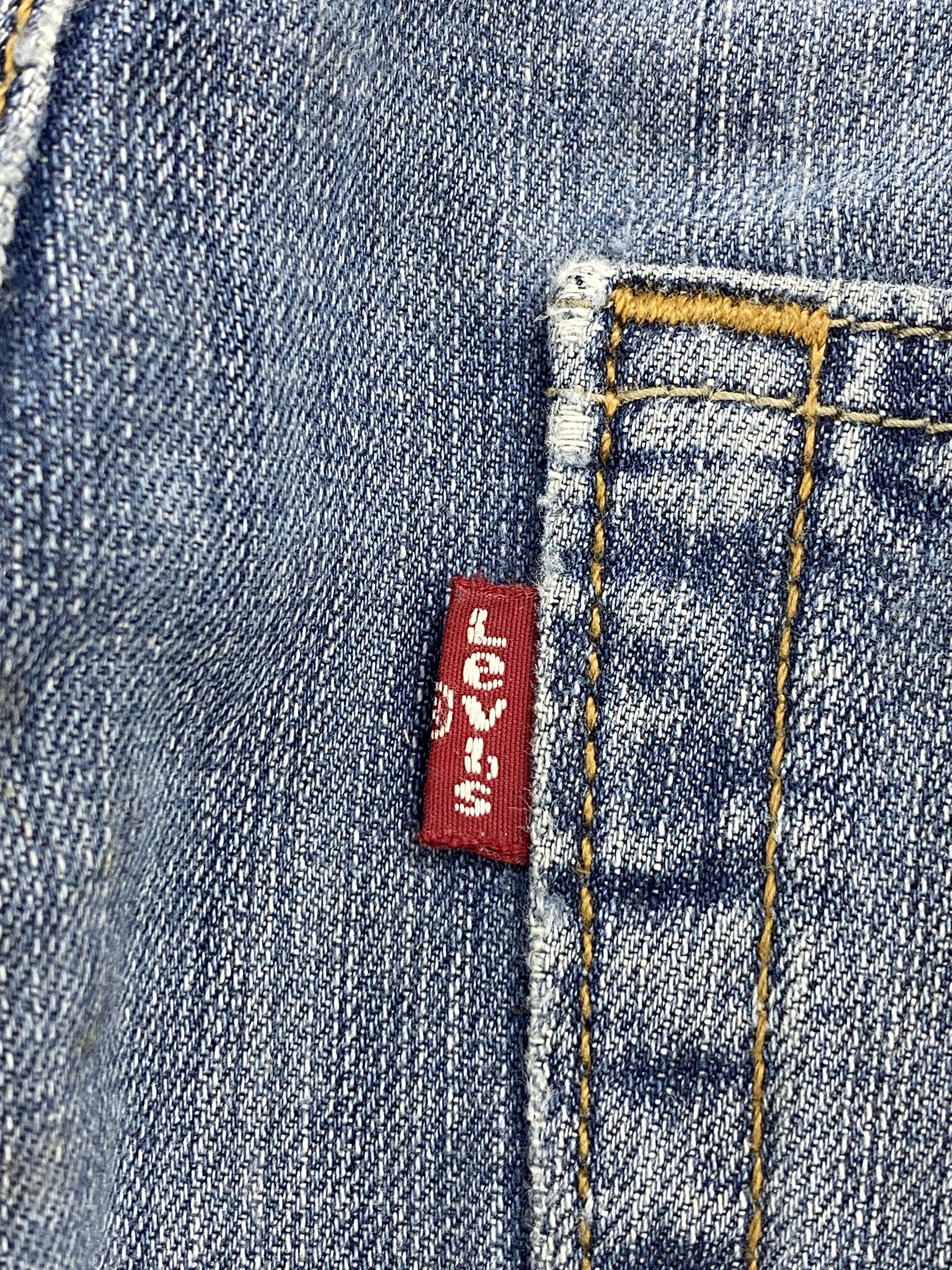 Levi's × Vintage Dirty Vintage Levi's 527 Flared Bootcut Jeans Size US 34 / EU 50 - 6 Thumbnail