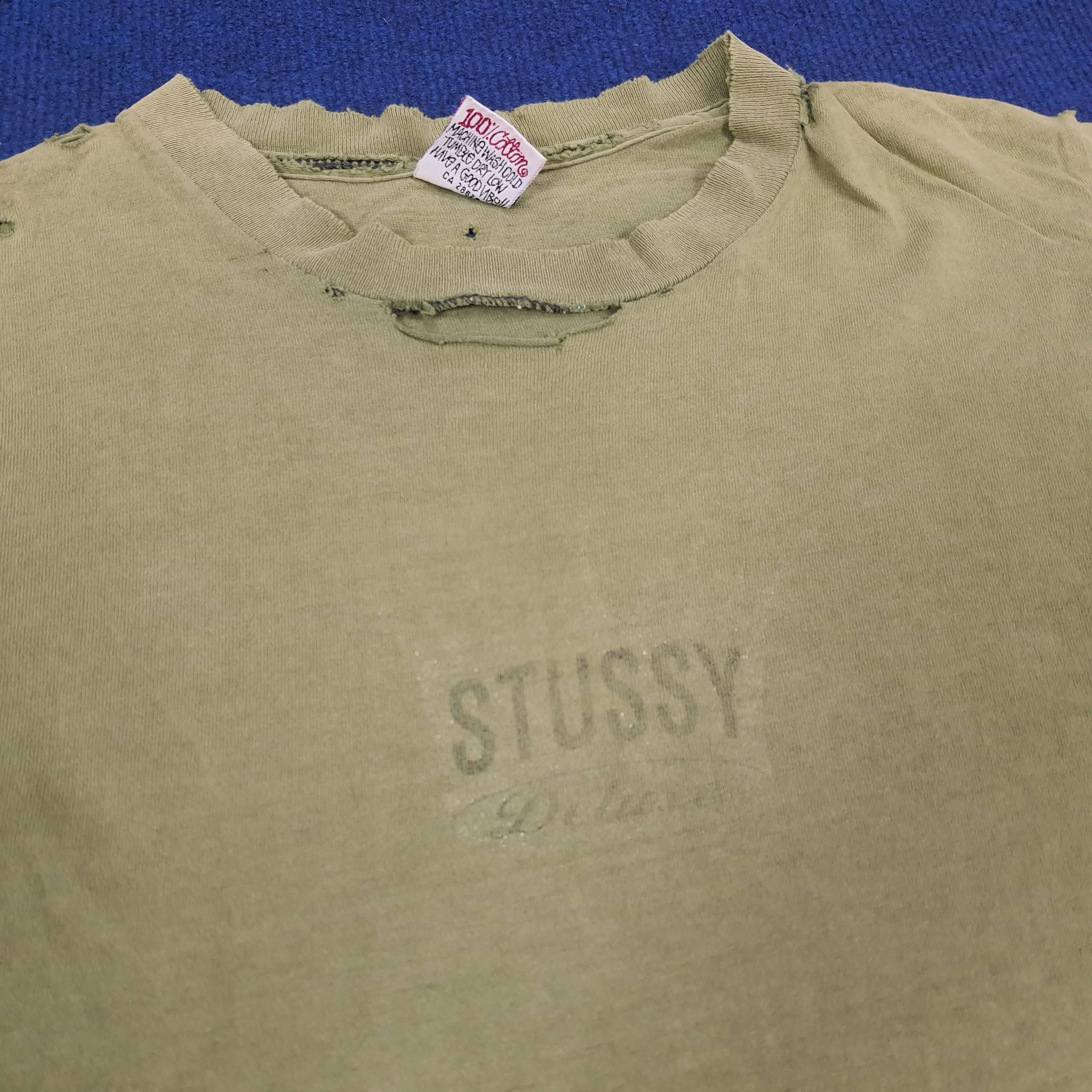 Other Vintage Stussy Deluxe Streetwear T-shirt Size US S / EU 44-46 / 1 - 4 Thumbnail