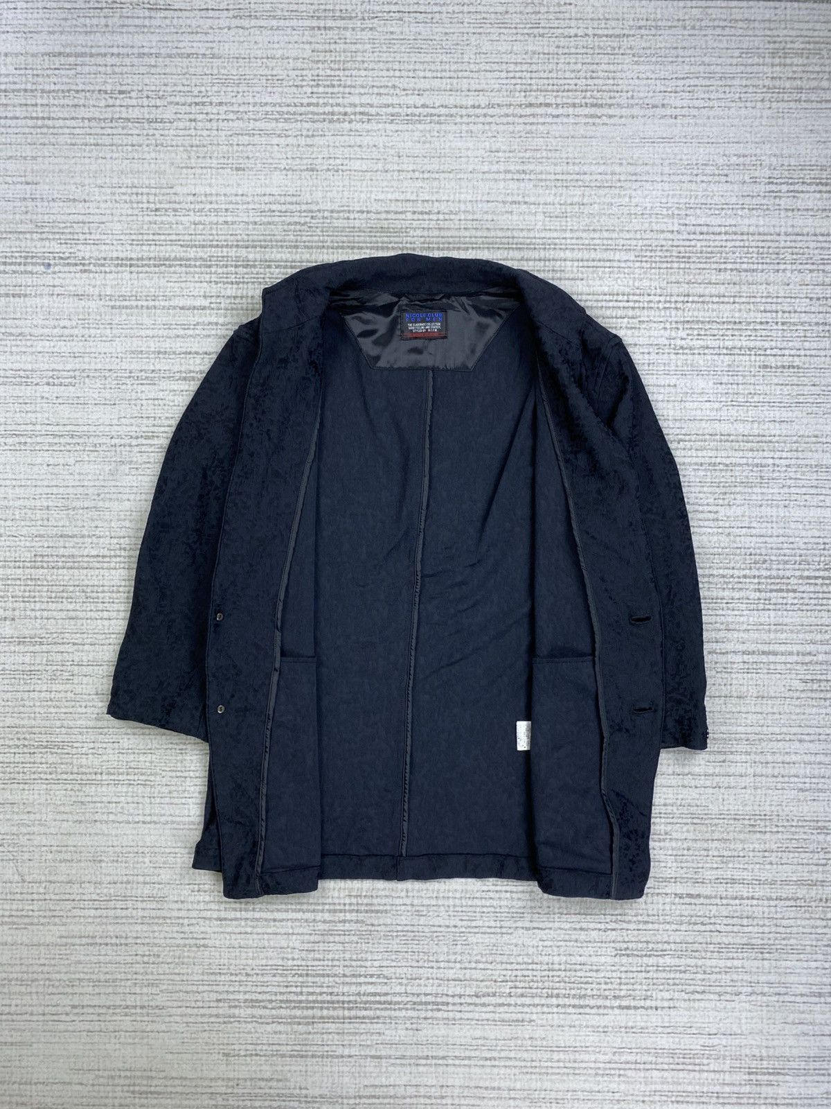 Japanese Brand × Nicole Club × Vintage Vintage Nicole Club For Men Elaborate Collection Blazer Size US S / EU 44-46 / 1 - 5 Thumbnail