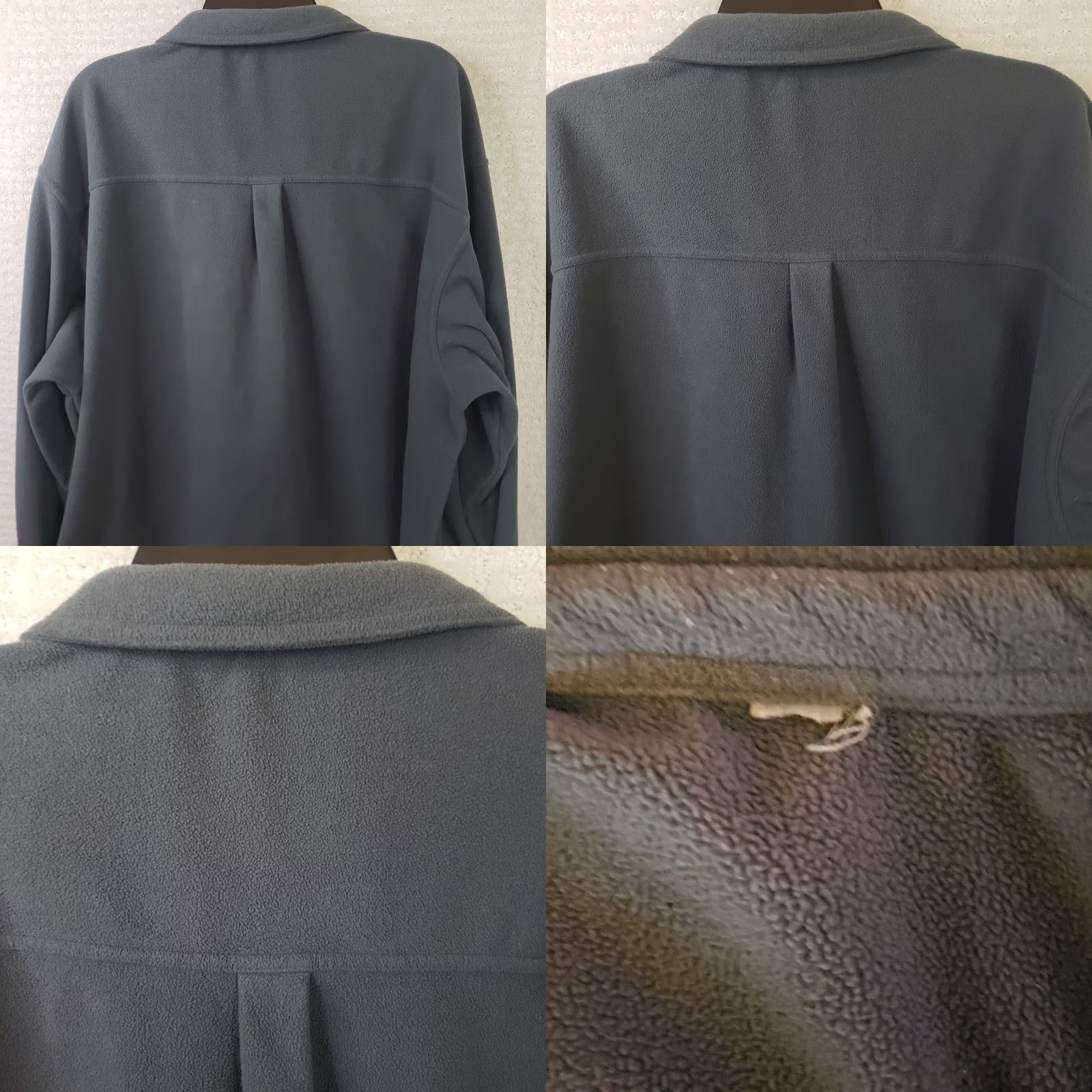 Vintage Friends Of NRA Shirt Mens Gray 3XL Long Sleeve Classic Fit American USA Button-Up Casual Workwear Polyester Blend Size US XXL / EU 58 / 5 - 8 Thumbnail
