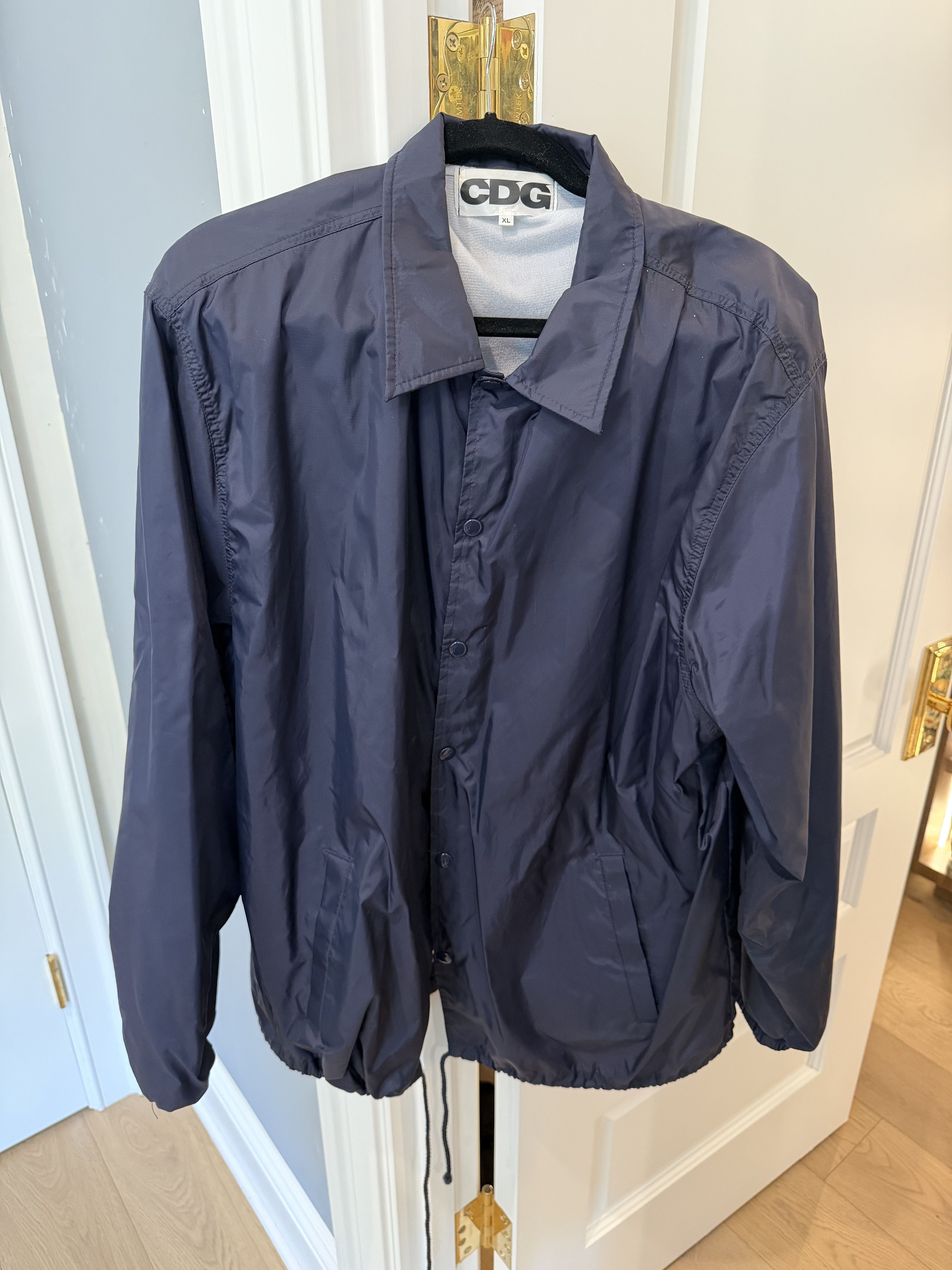 Comme des Garcons Comme Des Garcons Screen Print Logo Graphic Jacket Size US XL / EU 56 / 4 - 3 Thumbnail