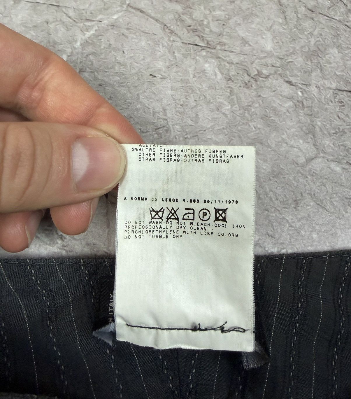 Dolce & Gabbana DOLCE&GABBANA PANTS WOOL GREY Size US 34 / EU 50 - 8 Thumbnail