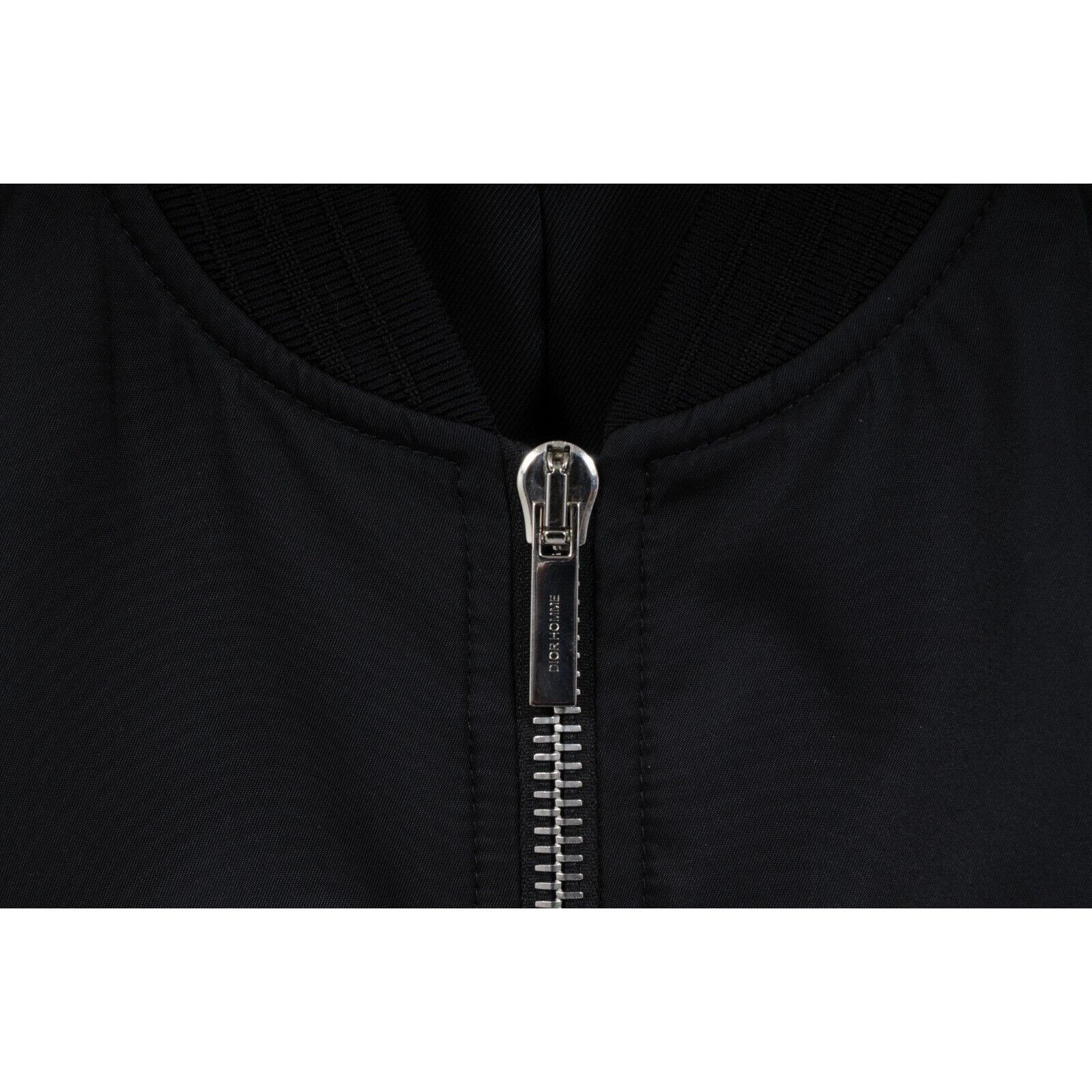 Dior Atelier Logo Bomber Jacket Black Size US M / EU 48-50 / 2 - 3 Thumbnail