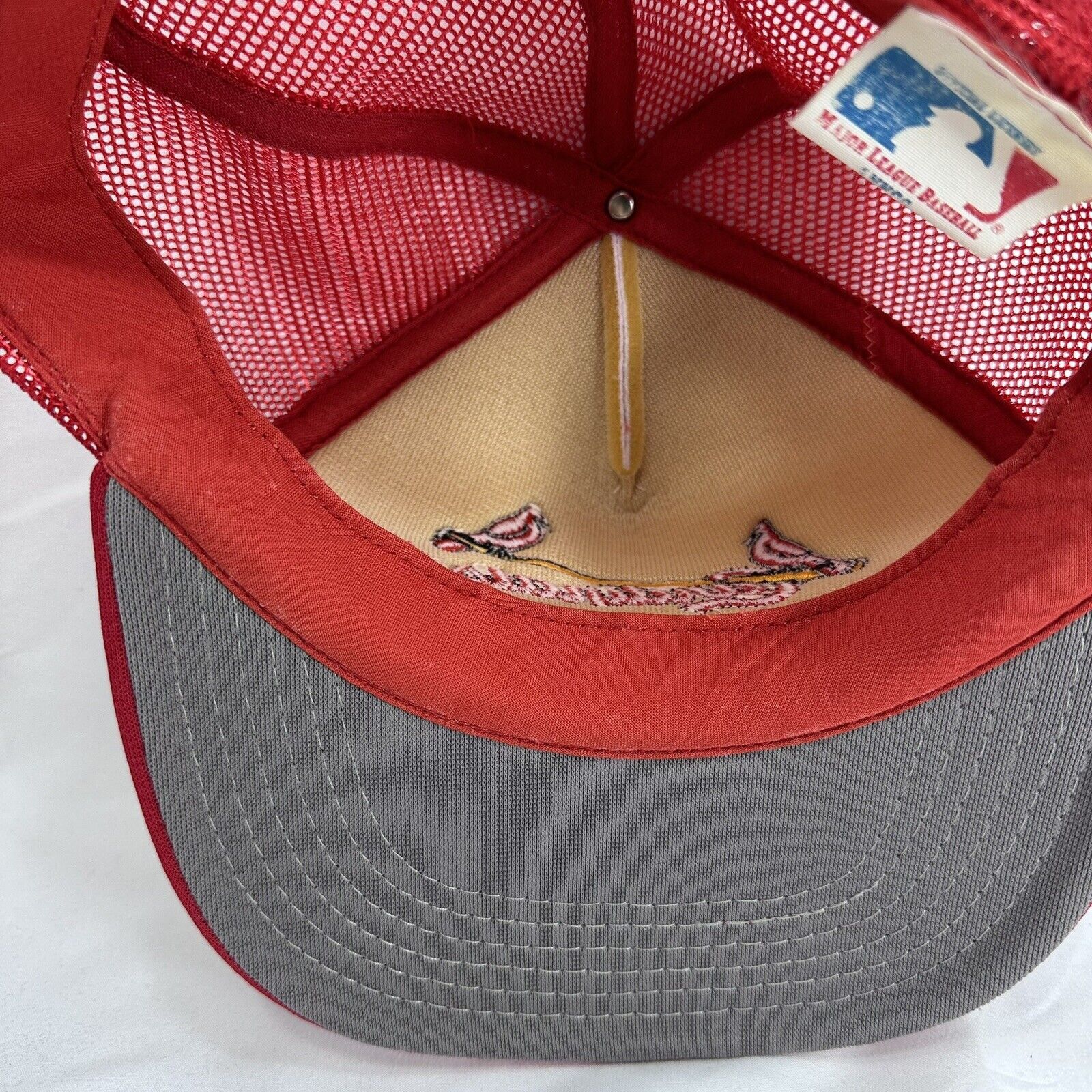 Other 1982 St. Louis Cards World Champs SnapBack Trucker Hat Cap Size ONE SIZE - 8 Thumbnail