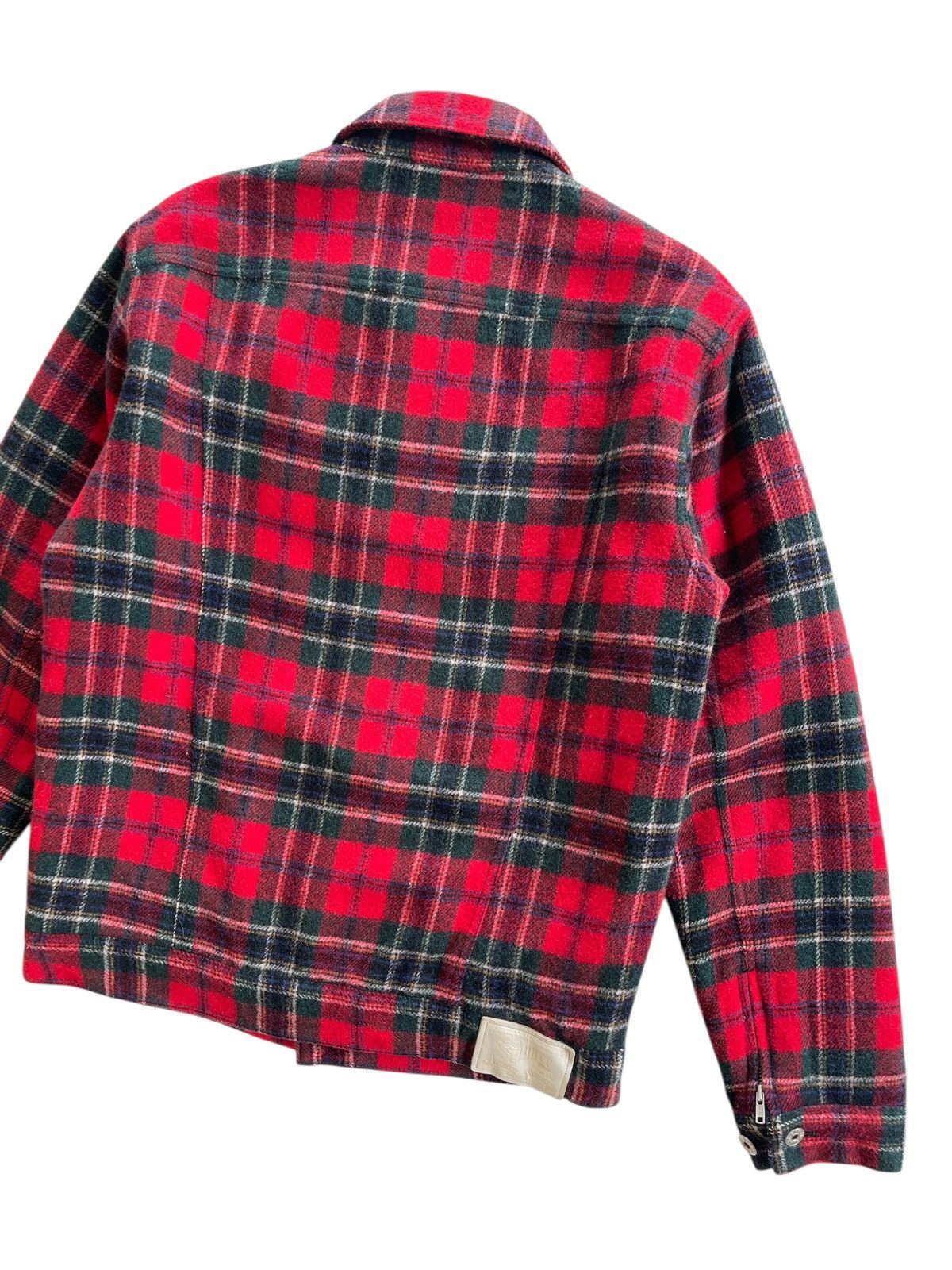 Japanese Brand Japanese Square Wool Tartan Jacket Size US M / EU 48-50 / 2 - 7 Thumbnail