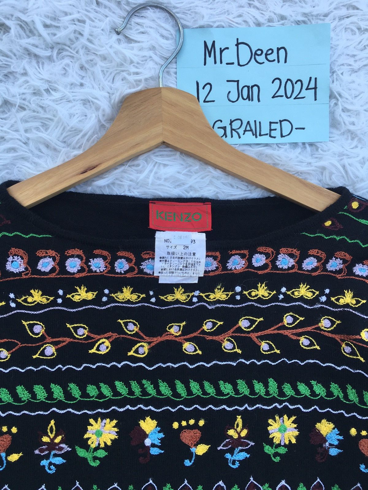 Kenzo Rare Vintage KENZO Knitwear/ Sweater Size S / US 4 / IT 40 - 10 Thumbnail