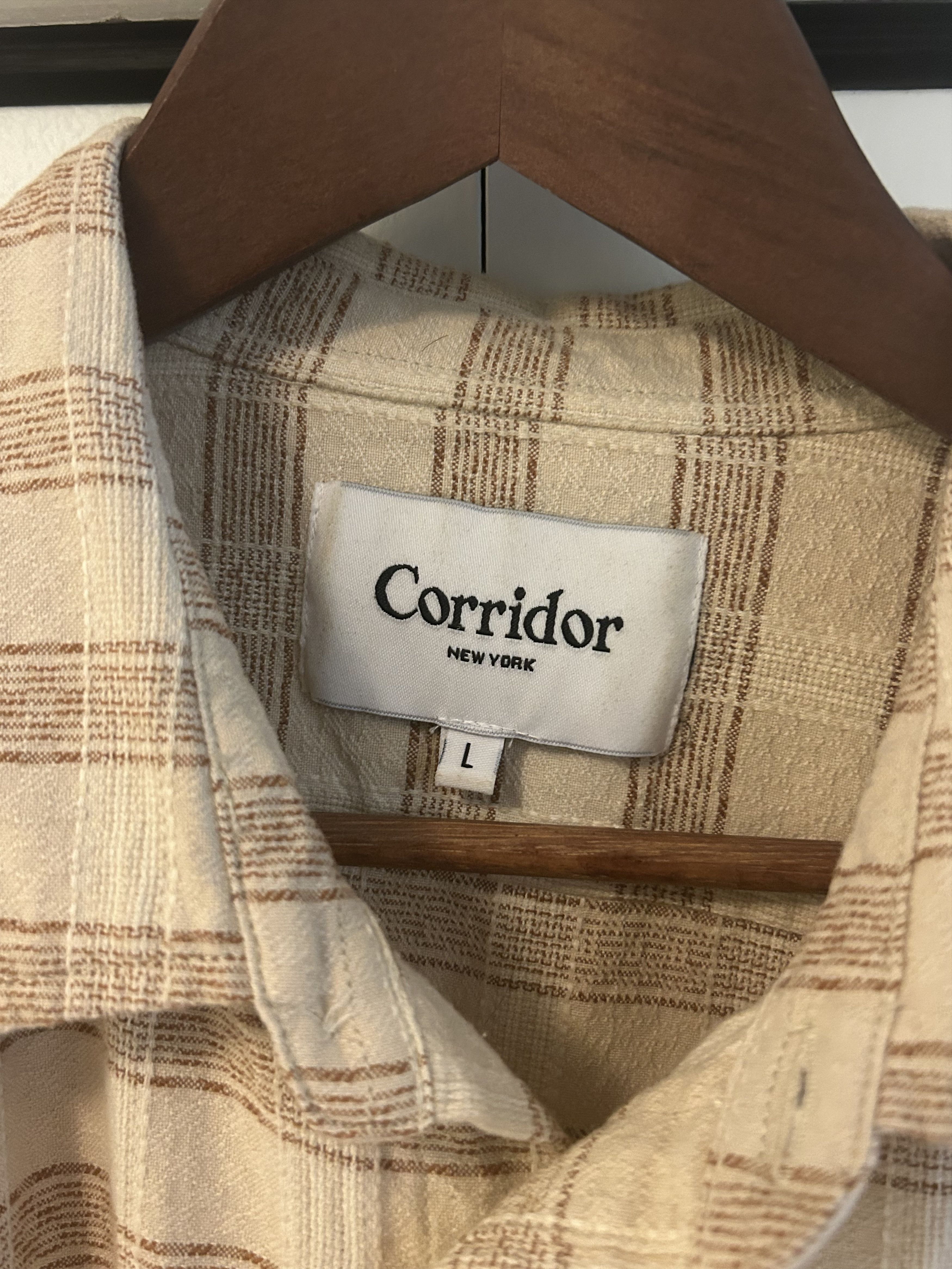 Corridor Corridor Plaid Ripple Long Sleeve Button Size US L / EU 52-54 / 3 - 2 Thumbnail
