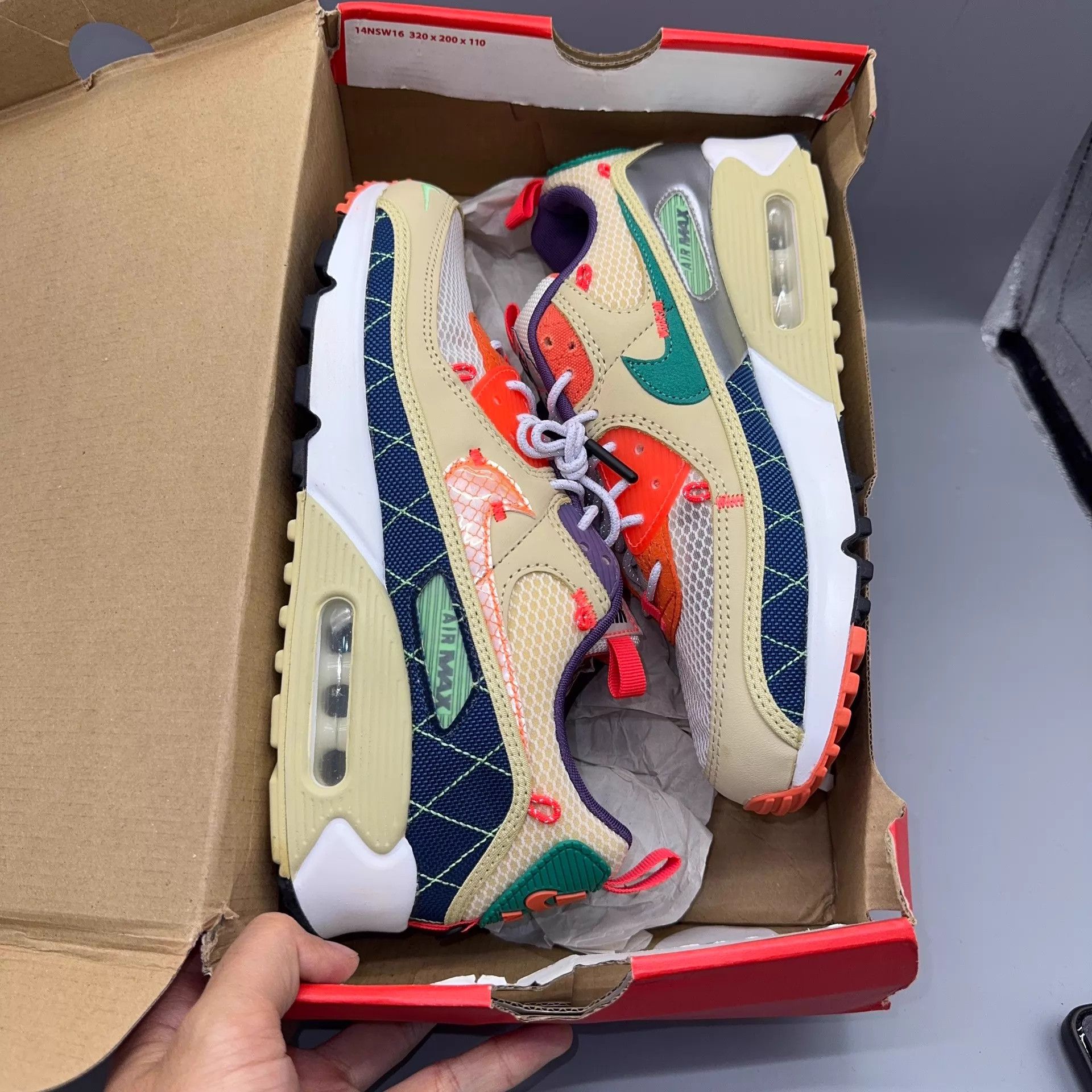 Nike Nike Air Max 90 Colorblocked Size 41 Size US 8 / EU 41 - 5 Thumbnail