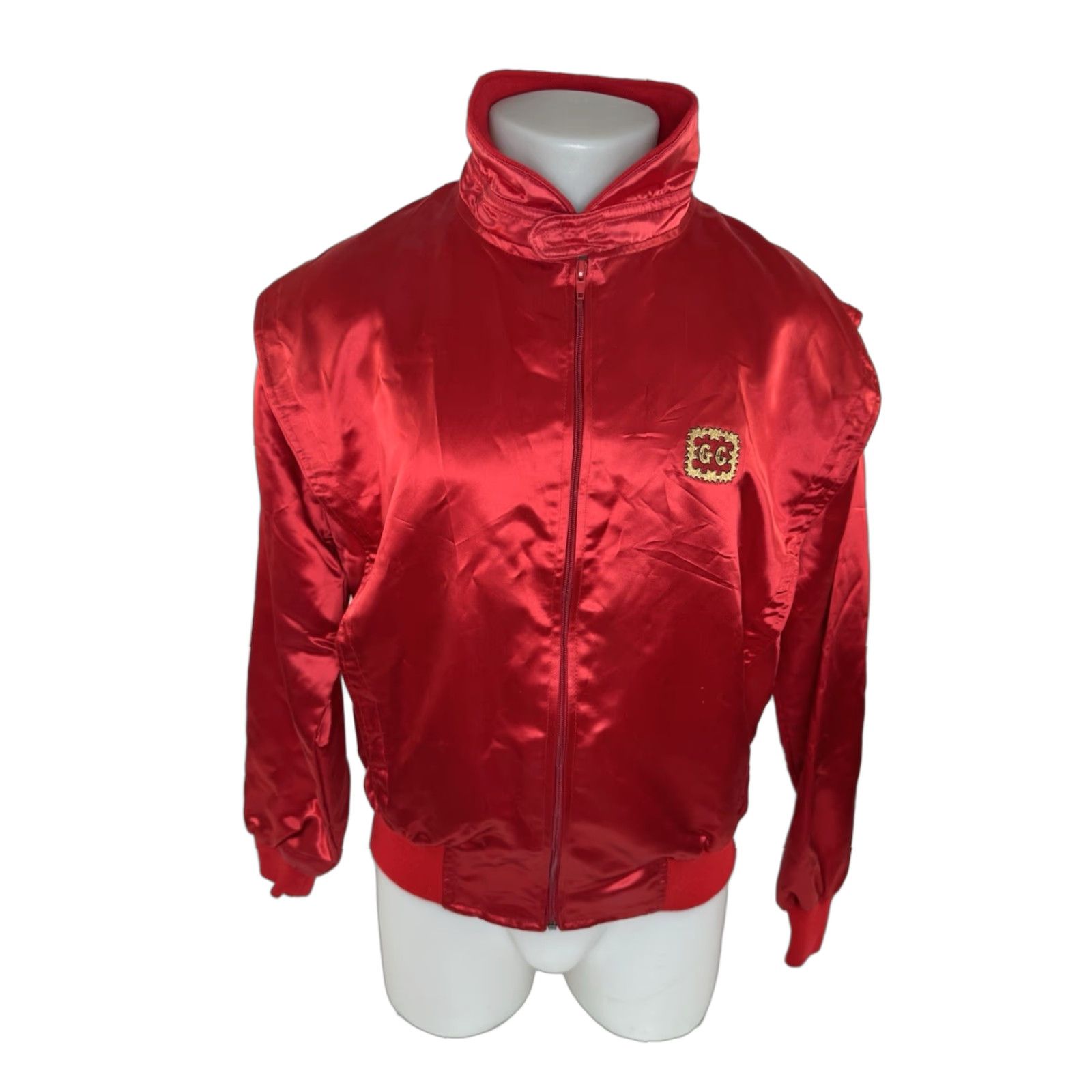 Vintage GOLD COAST CASINO Las Vegas Embroidered Satin L Jacket - Red, Men, Jacket, XS? No, L — Vintage? Not specified Size US L / EU 52-54 / 3 - 1 Thumbnail