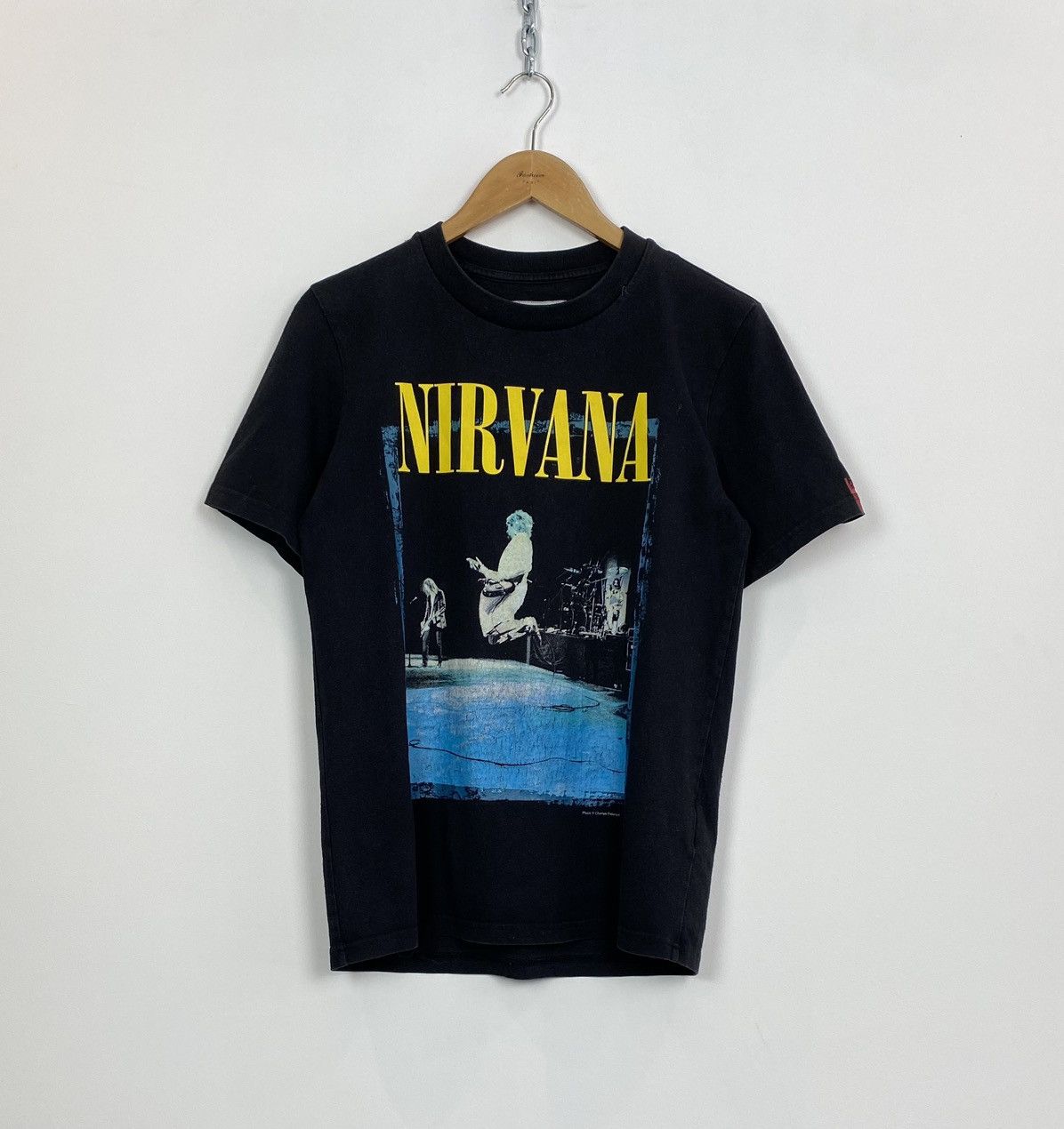 Nirvana × Replay Replay Nirvana Kurt Cobain Short Sleeve T-shirt Size S Black Size US S / EU 44-46 / 1 - 1 Thumbnail