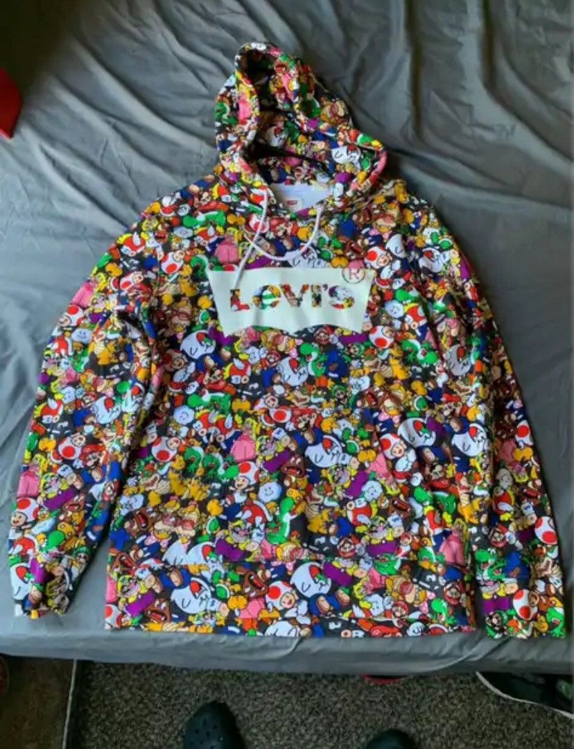 Levi's Limited edition Levi's x Super Mario Graphic Pullover Hoodie Size US S / EU 44-46 / 1 - 1 Thumbnail