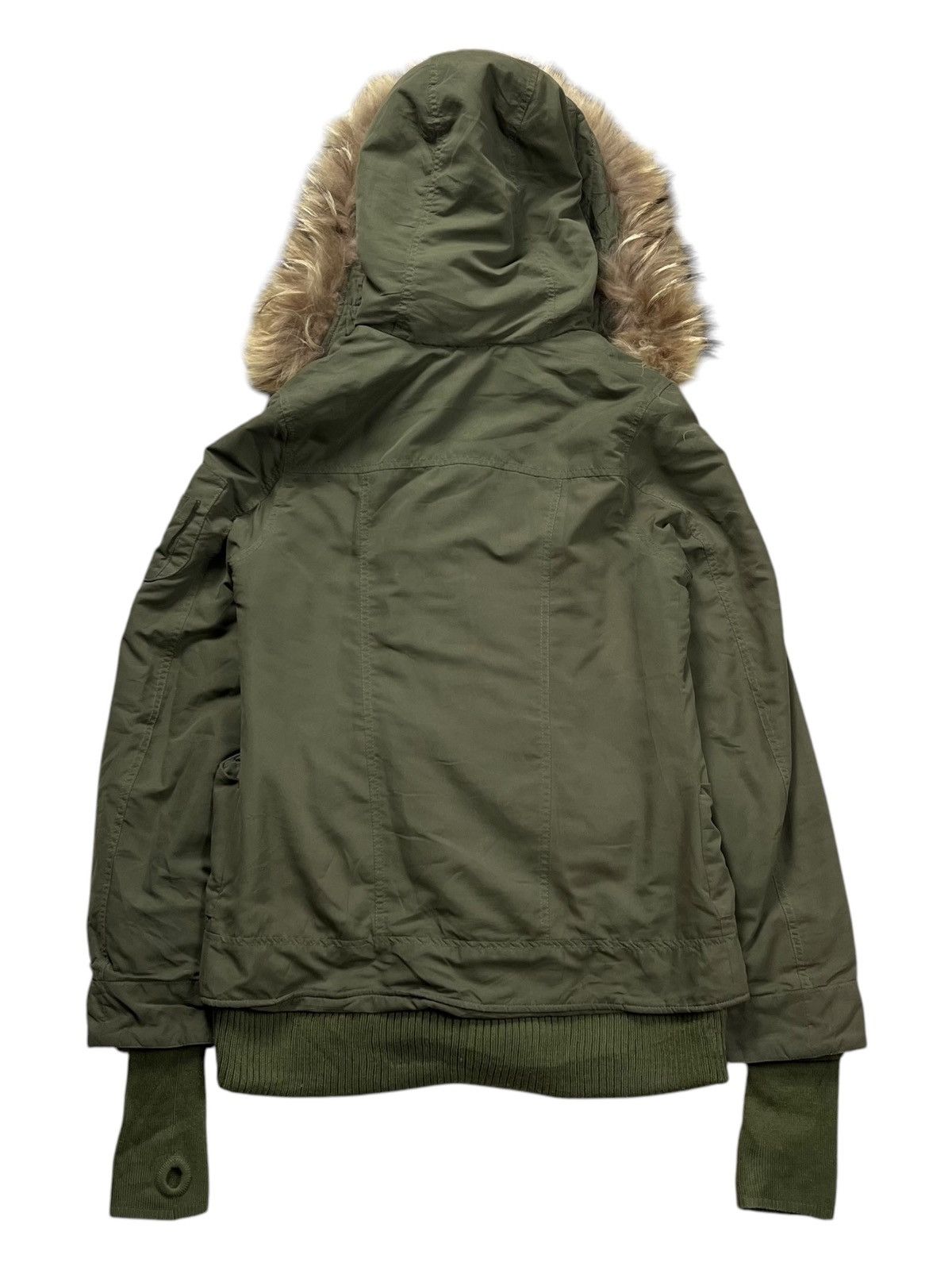 If Six Was Nine 2000s SLY - Raccoon Fur Hoodie Apocalypse Style Jacket Size US M / EU 48-50 / 2 - 3 Thumbnail