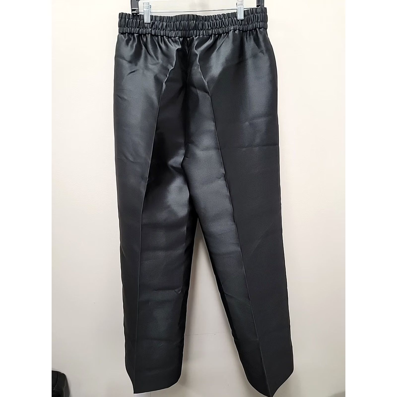 Hugo Boss VINTAGE Hugo Boss Pants Women’s 10 Black Viscose Flat Front Regular Pockets Men? Size 32" / US 10 / IT 46 - 2 Thumbnail