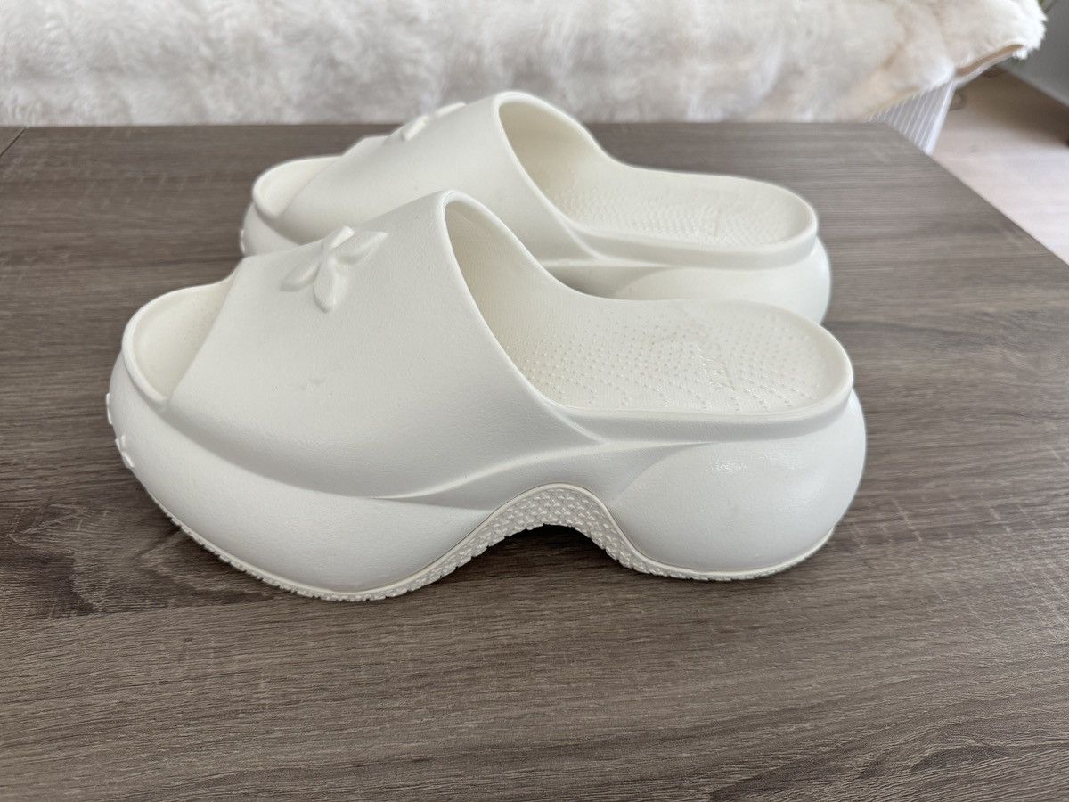 SMFK HIGH-HEEL BUMPER SANDAL IN WHITE Size US 8 / IT 38 - 3 Thumbnail