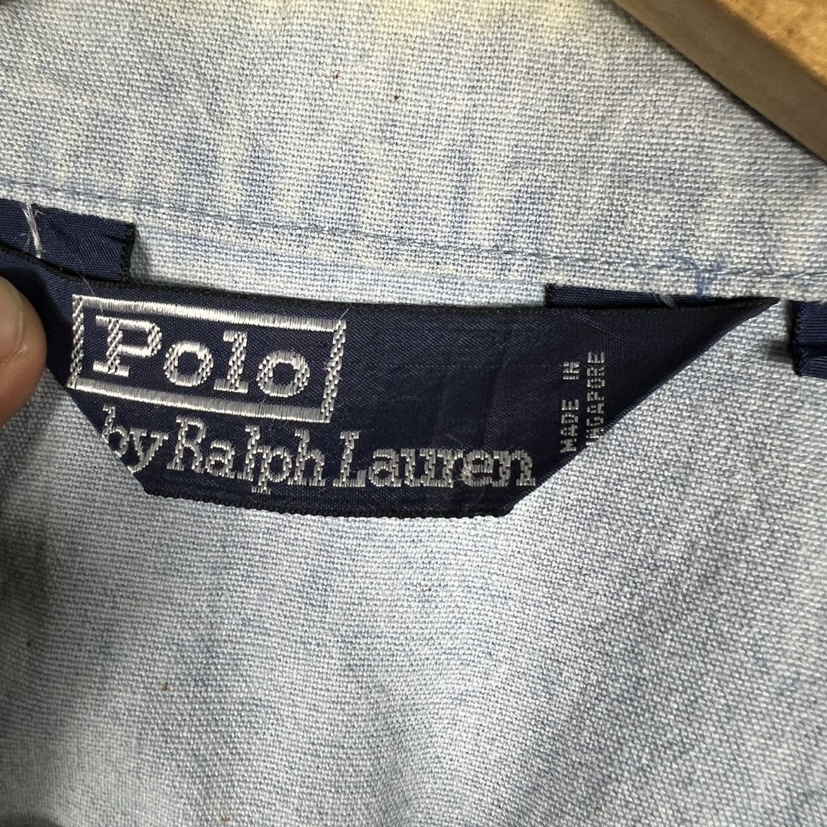 Polo Ralph Lauren 🔥 90s Vintage Polo Ralph Lauren G9 Light Blue Jacket Size US M / EU 48-50 / 2 - 10 Thumbnail