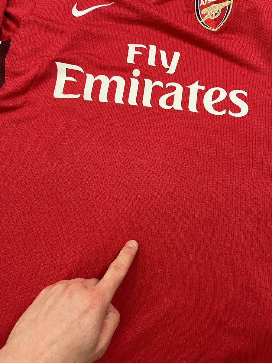 Nike × Vintage Nike Arsenal 2008/09 #4 Cecs Fabregas Soccer Jersey Football Size US L / EU 52-54 / 3 - 11 Thumbnail