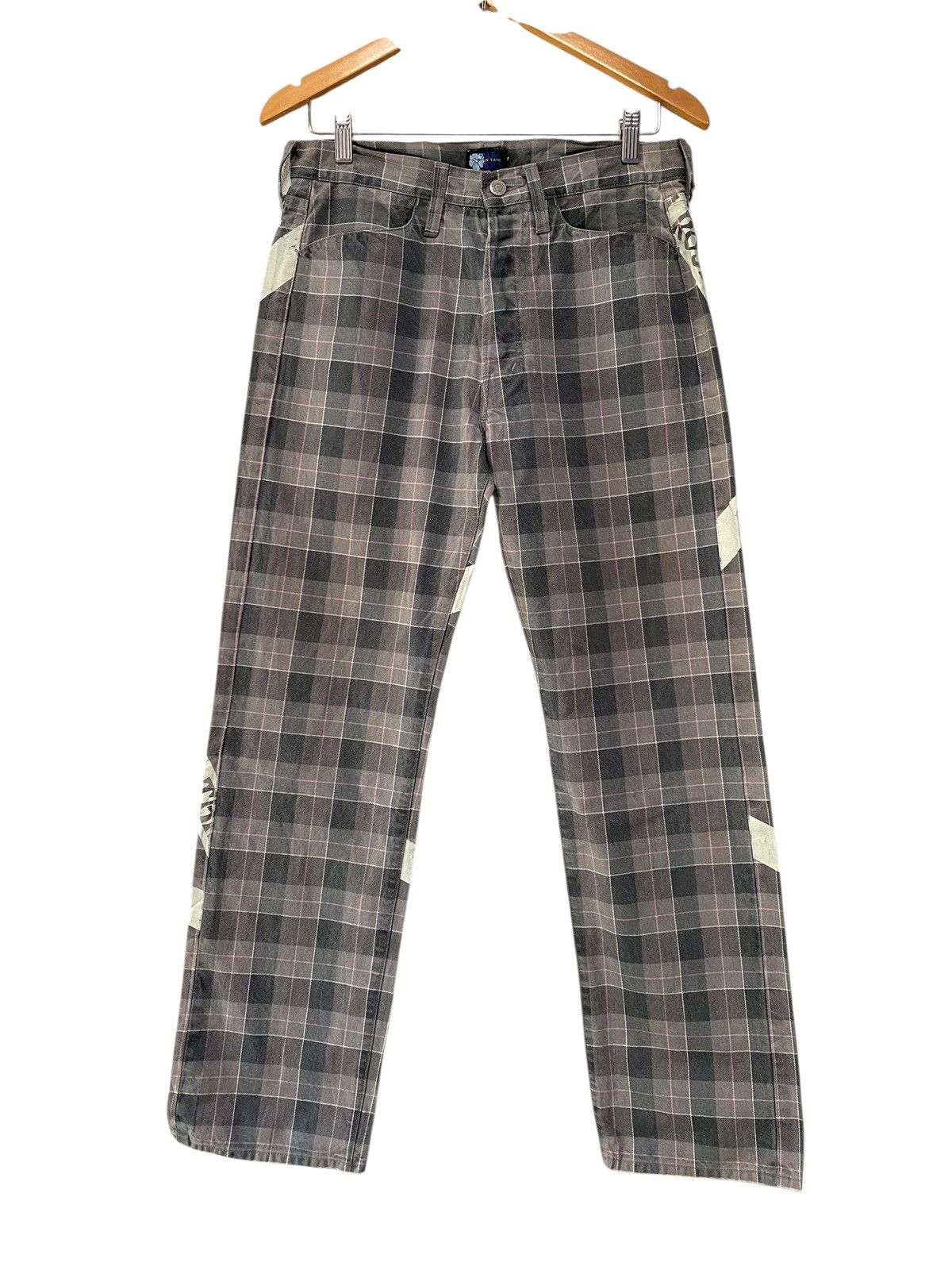 Japanese Brand Alba Rossa tartan jeans Size US 30 / EU 46 - 3 Thumbnail
