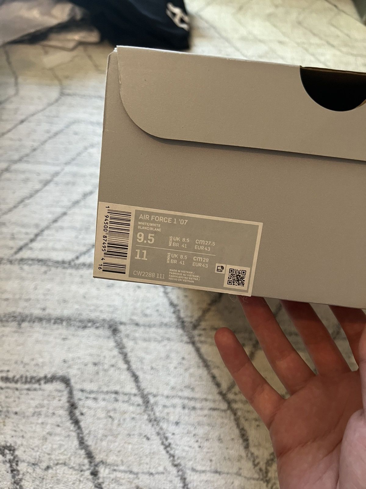 Nike × Travis Scott Nike X Travis Scott Utopia Air Force 1 Size US 9.5 / EU 42-43 - 8 Thumbnail