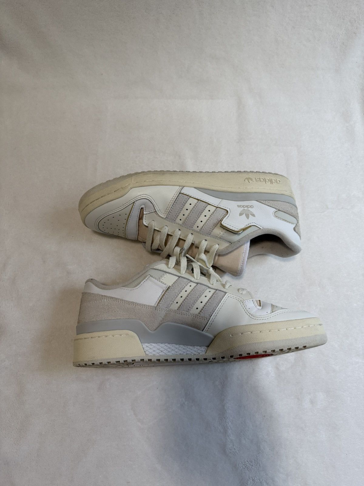 Adidas Adidas Forum Low Off White/Natural Size US 10 / EU 43 - 3 Thumbnail