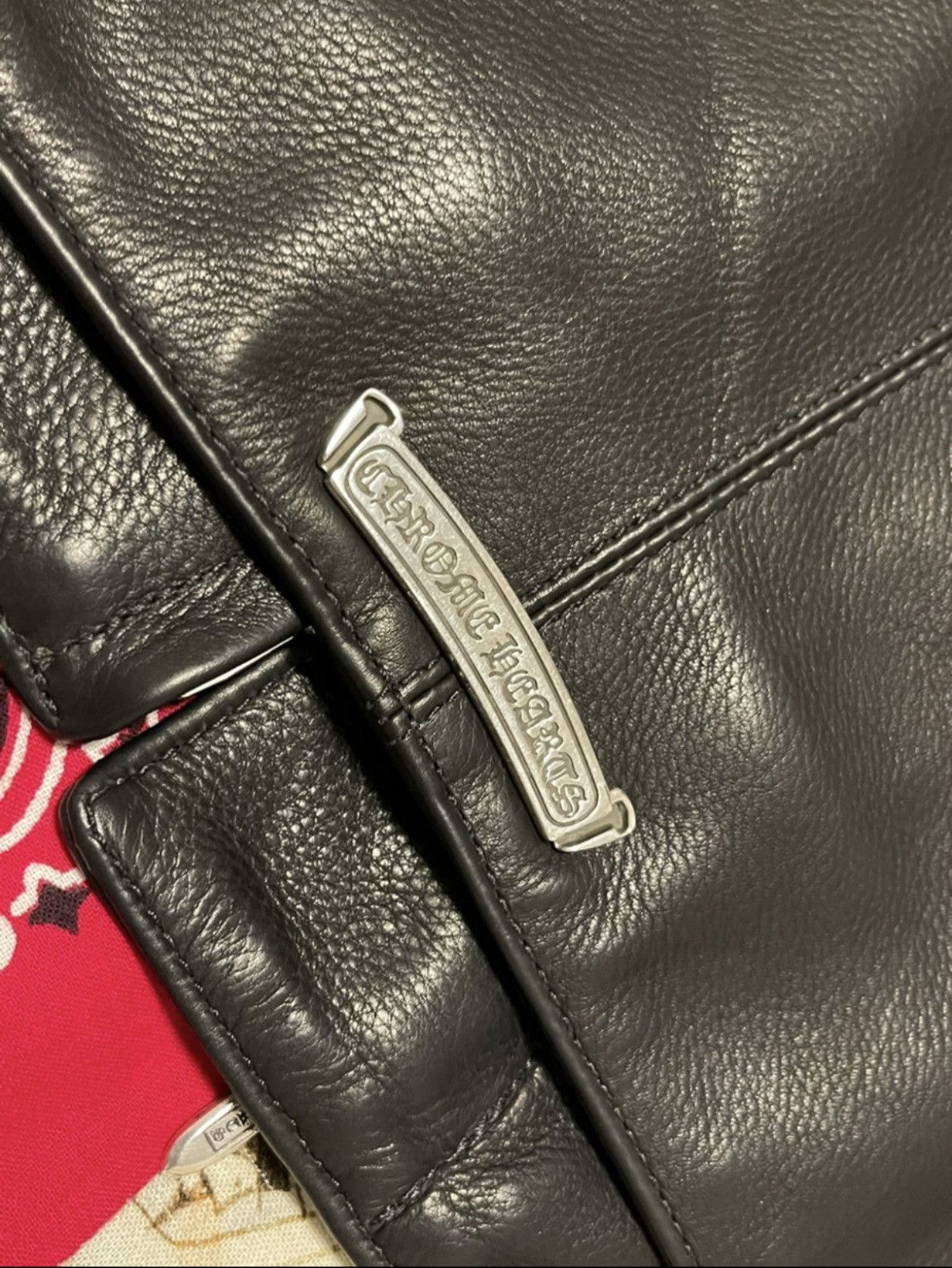 Chrome Hearts Chrome hearts rider leather jeacket Size US L / EU 52-54 / 3 - 9 Thumbnail