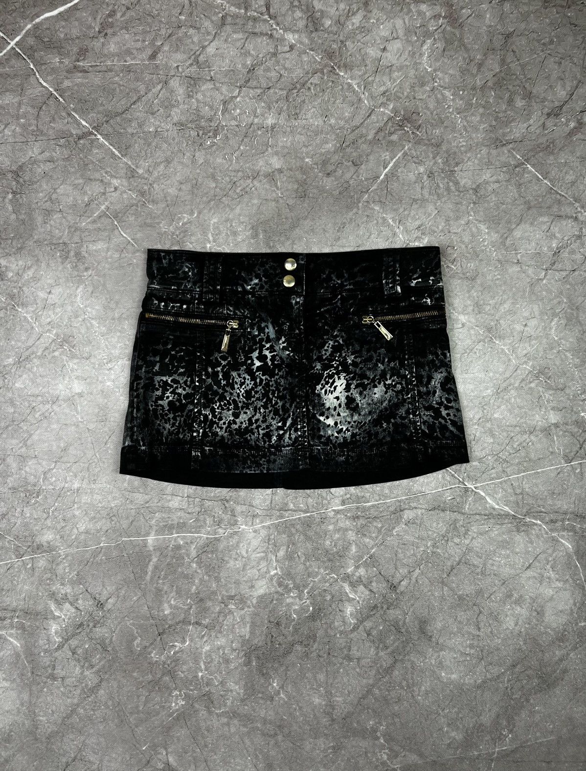 Just Cavalli Roberto Just Cavalli Japanese 0Os Vintage Y2K Mini Skirt S Size 27" / US 4 / IT 40 - 1 Thumbnail