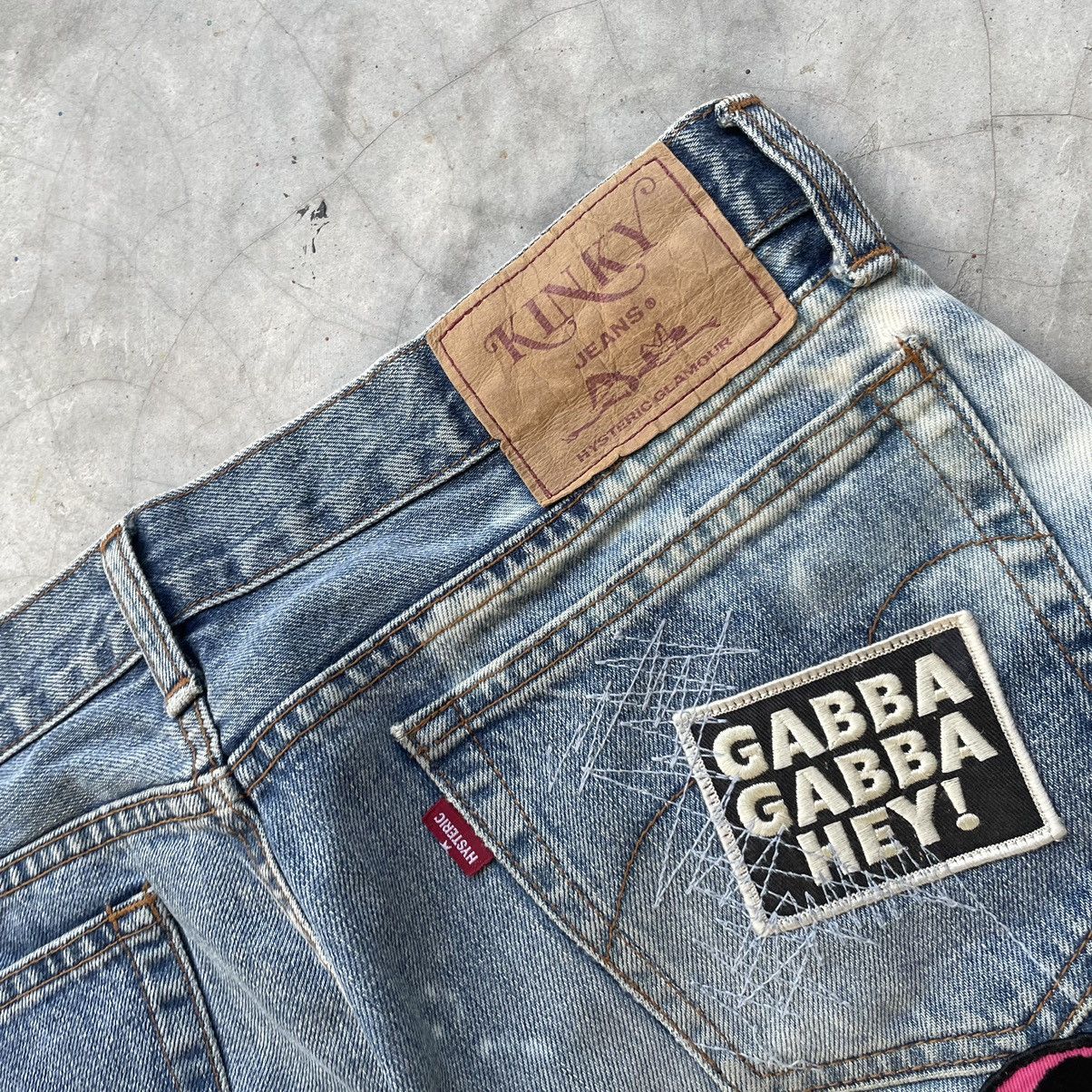 Hysteric Glamour Distress Kinky Hysteric Glamour Ramones Band Altered Denim Size US 32 / EU 48 - 6 Thumbnail