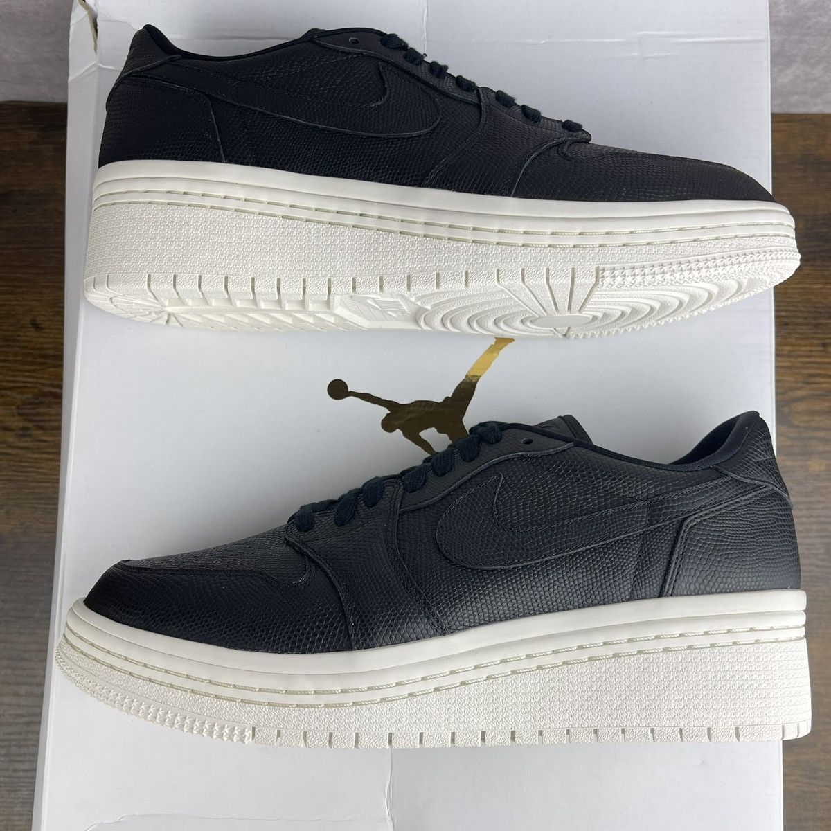 Jordan Brand NEW Promo Sample Air Jordan Lifted Black Phantom AO1334-014 Size US 12 / EU 45 - 3 Thumbnail