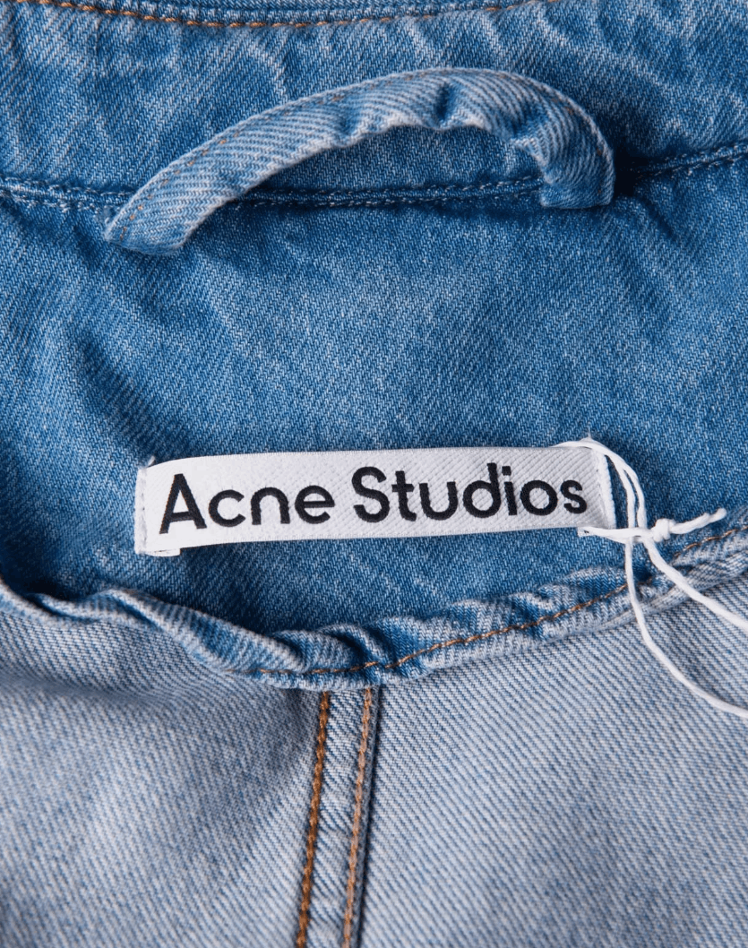 Acne Studios ACNE STUDIOS Oversized Denim Long Trench Coat Size XS / US 0-2 / IT 36-38 - 6 Thumbnail