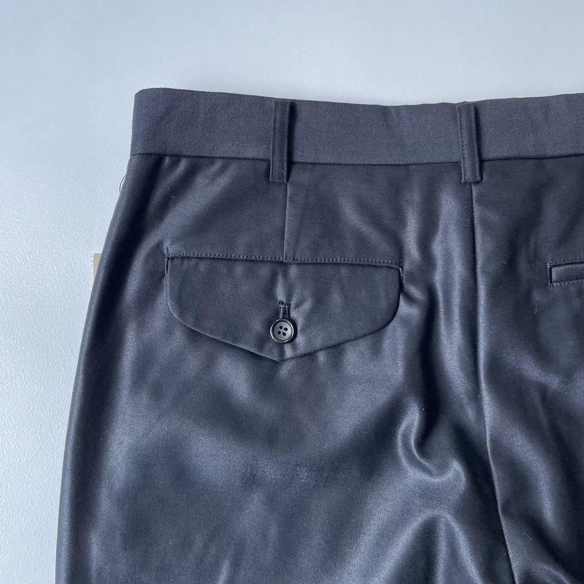 Comme des Garcons S/S 12 Shimmer Blue Wool Trousers Size US 32 / EU 48 - 12 Thumbnail