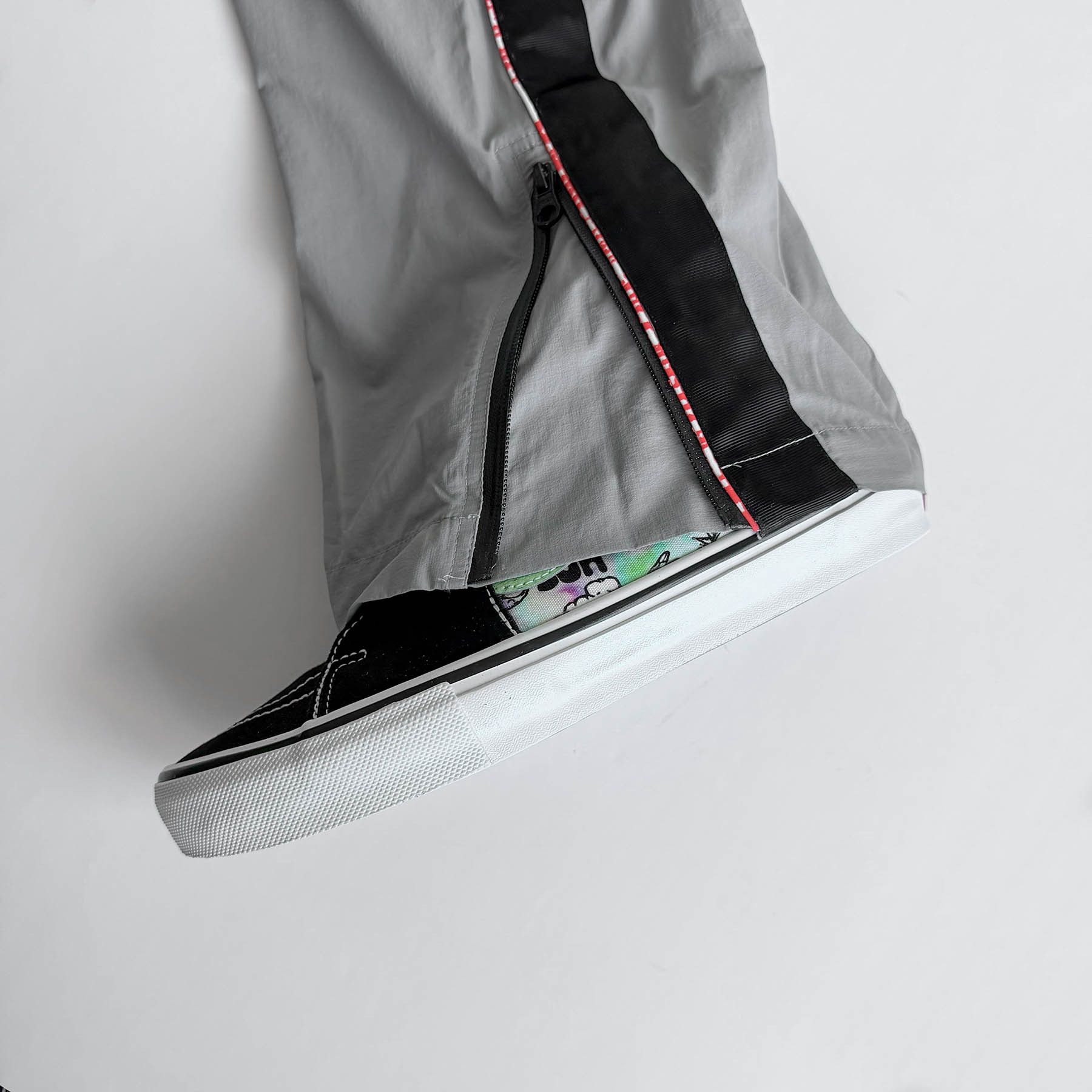 Willy Chavarria Willy Chavarria Black Label Distressed Tuxedo Track Pants Size US 32 / EU 48 - 8 Thumbnail