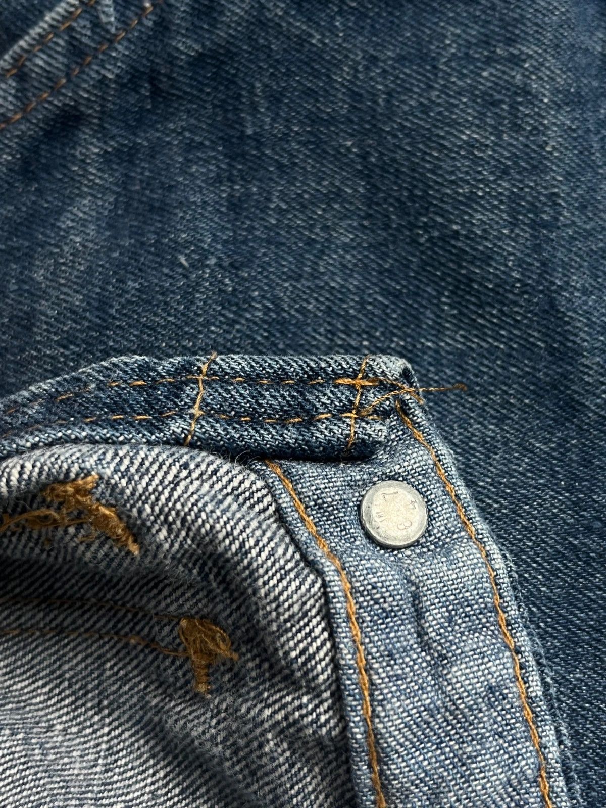 Levi's Vintage 80s Levi's Plowboy Farmers Mechanics Miners Overall Size US 27 - 11 Thumbnail