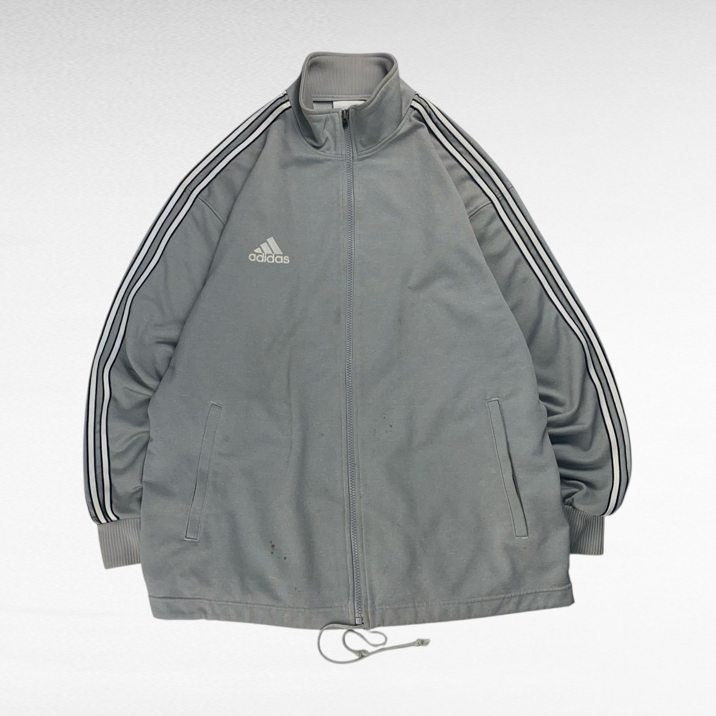 Adidas Adidas 00s Jacket Gray Size L Size US L / EU 52-54 / 3 - 1 Thumbnail