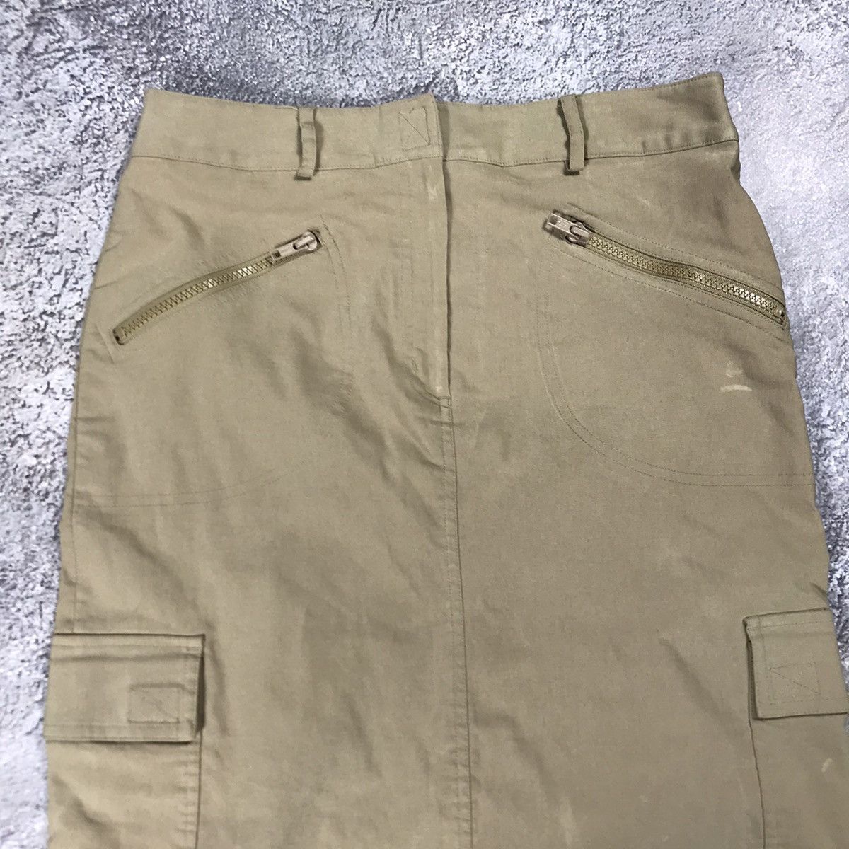 If Six Was Nine vintage y2k maxi skirt japan cargo nylon streetwear Size 30" / US 8 / IT 44 - 4 Thumbnail