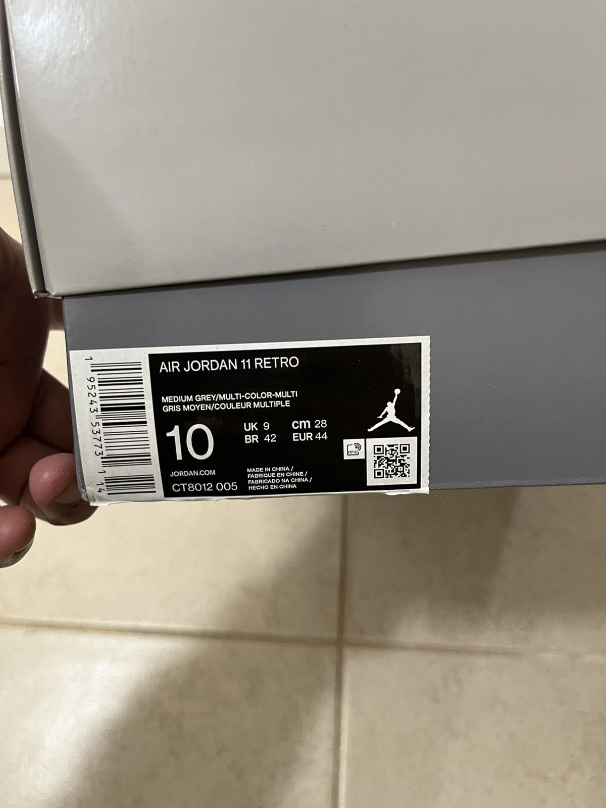 Jordan Brand Jordan 11 Retro Cool Grey Sz 10us Size US 10 / EU 43 - 6 Thumbnail