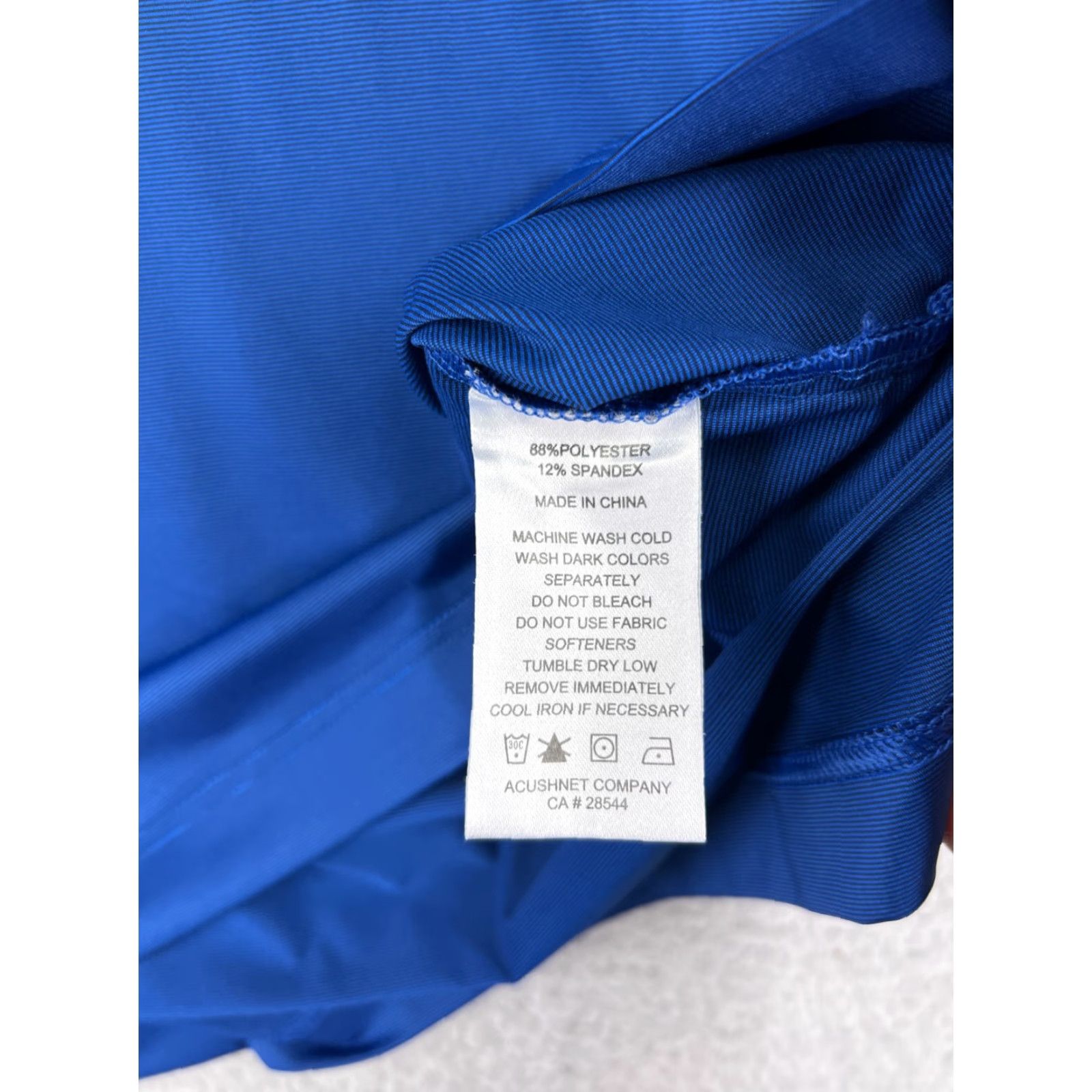 Footjoy FootJoy Polo Shirt Mens L Blue Polyester Blend Golf Size US L / EU 52-54 / 3 - 4 Thumbnail