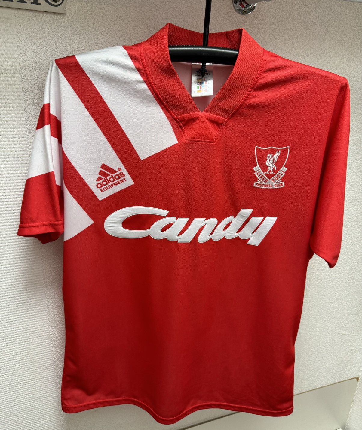 Adidas Liverpool adidas vintage soccer jersey Xl sz Candy equipment Size US L / EU 52-54 / 3 - 1 Thumbnail