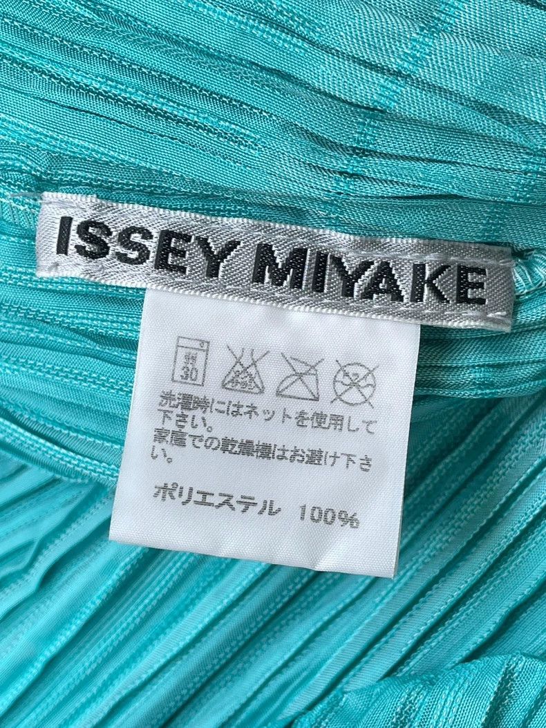 Issey Miyake Issey Miyake size:2 Green pleated mainline dress Size XS / US 0-2 / IT 36-38 - 6 Thumbnail