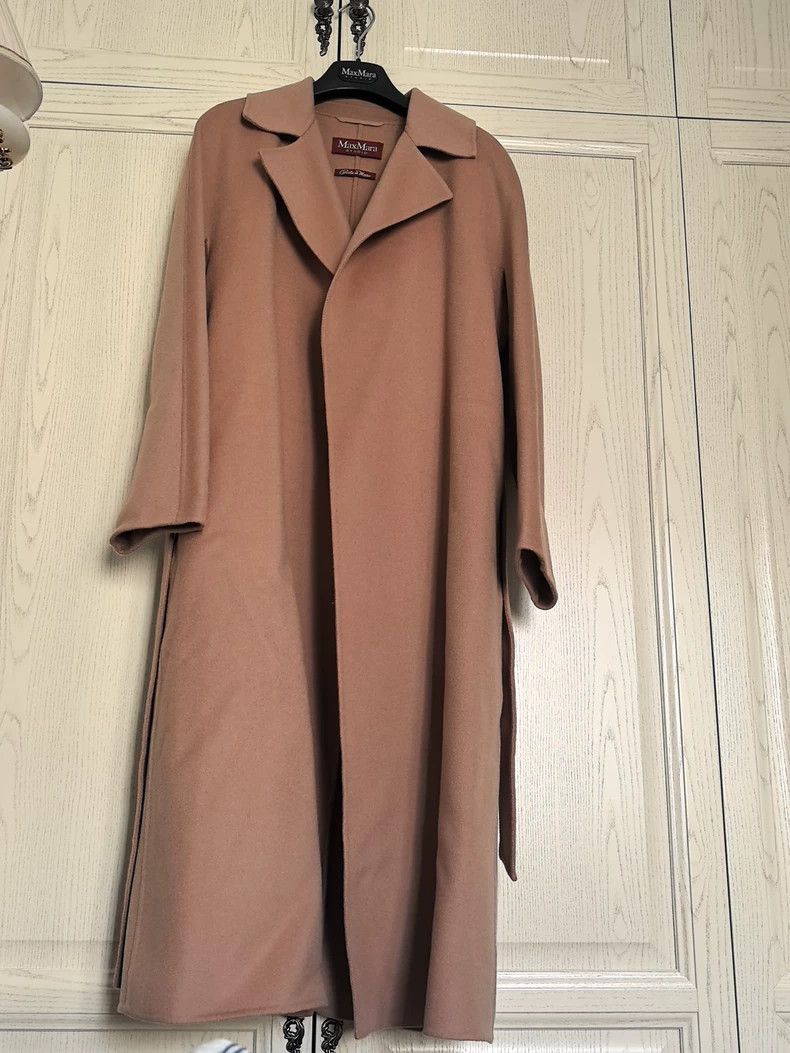 Max Mara Max Mara Wool coat, classic long Size L / US 10 / IT 46 - 1 Thumbnail