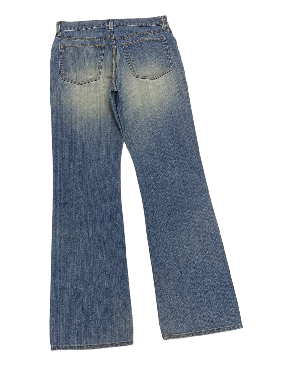 Japanese Brand RUSTY BAGGY UNIQLO DISTRESSED DENIM UNDERCOVER STYLE DESIGN Size US 32 / EU 48 - 6 Thumbnail