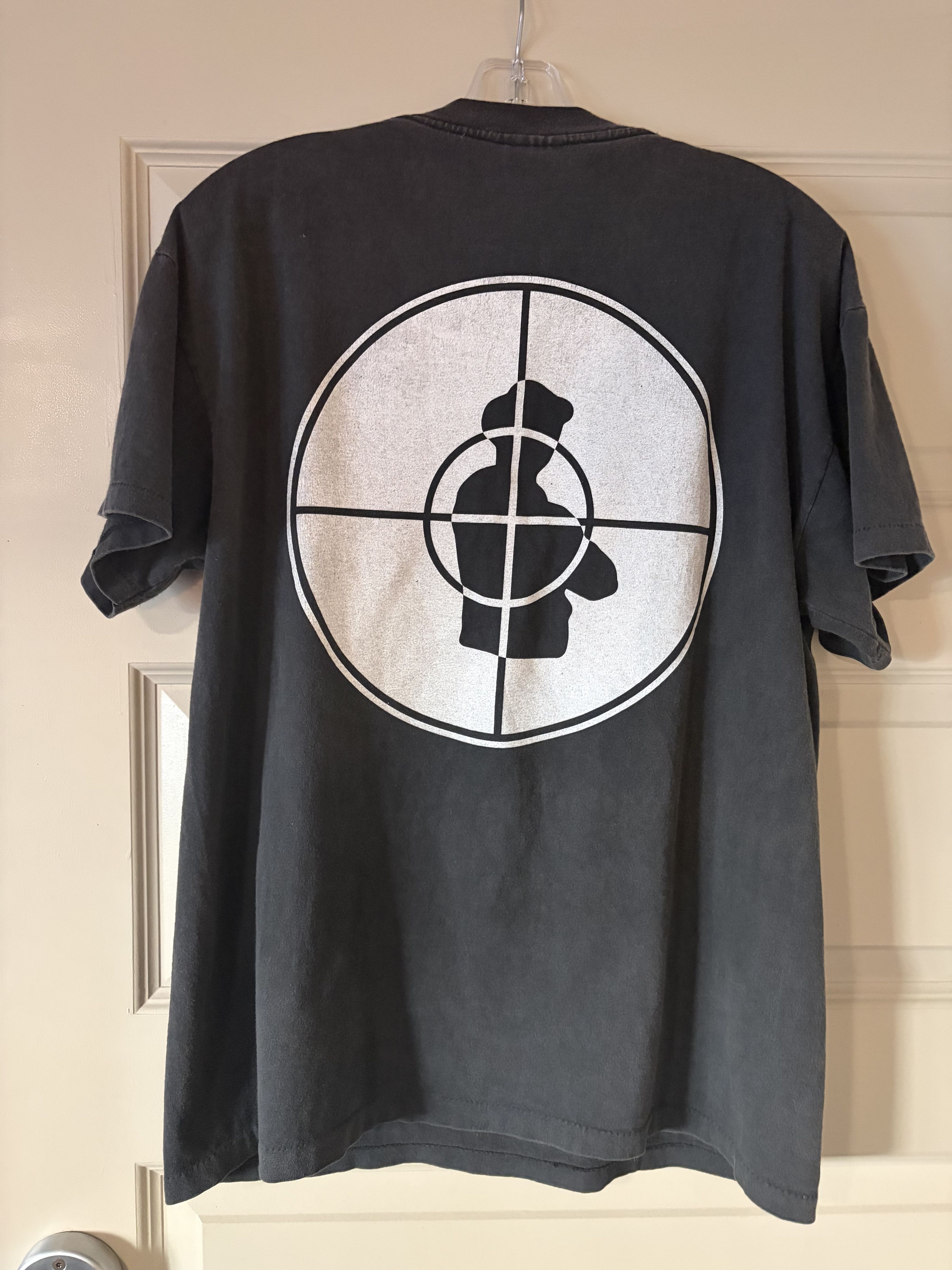 Vintage Vintage 90s Public Enemy Rap T-Shirt Graphic Print Hip Hop Size US L / EU 52-54 / 3 - 2 Thumbnail
